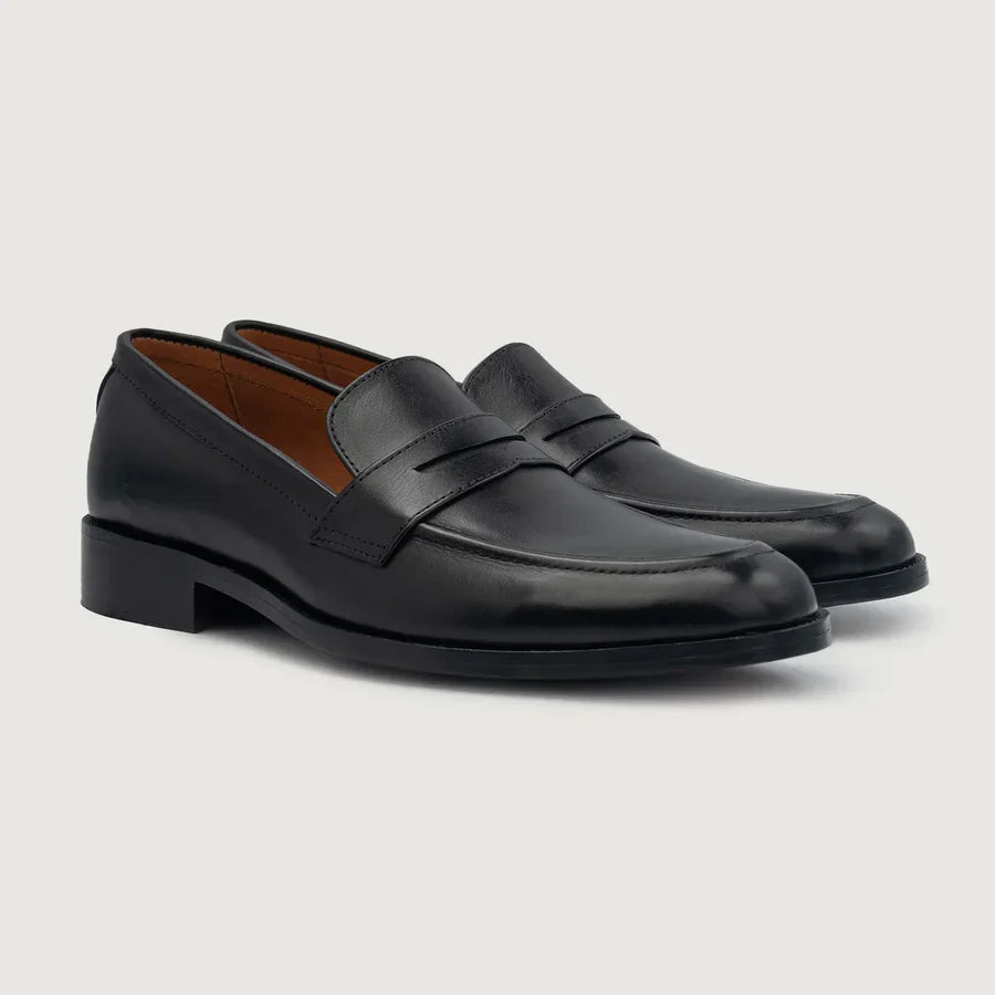 Custom Pez Wade Leather Loafers