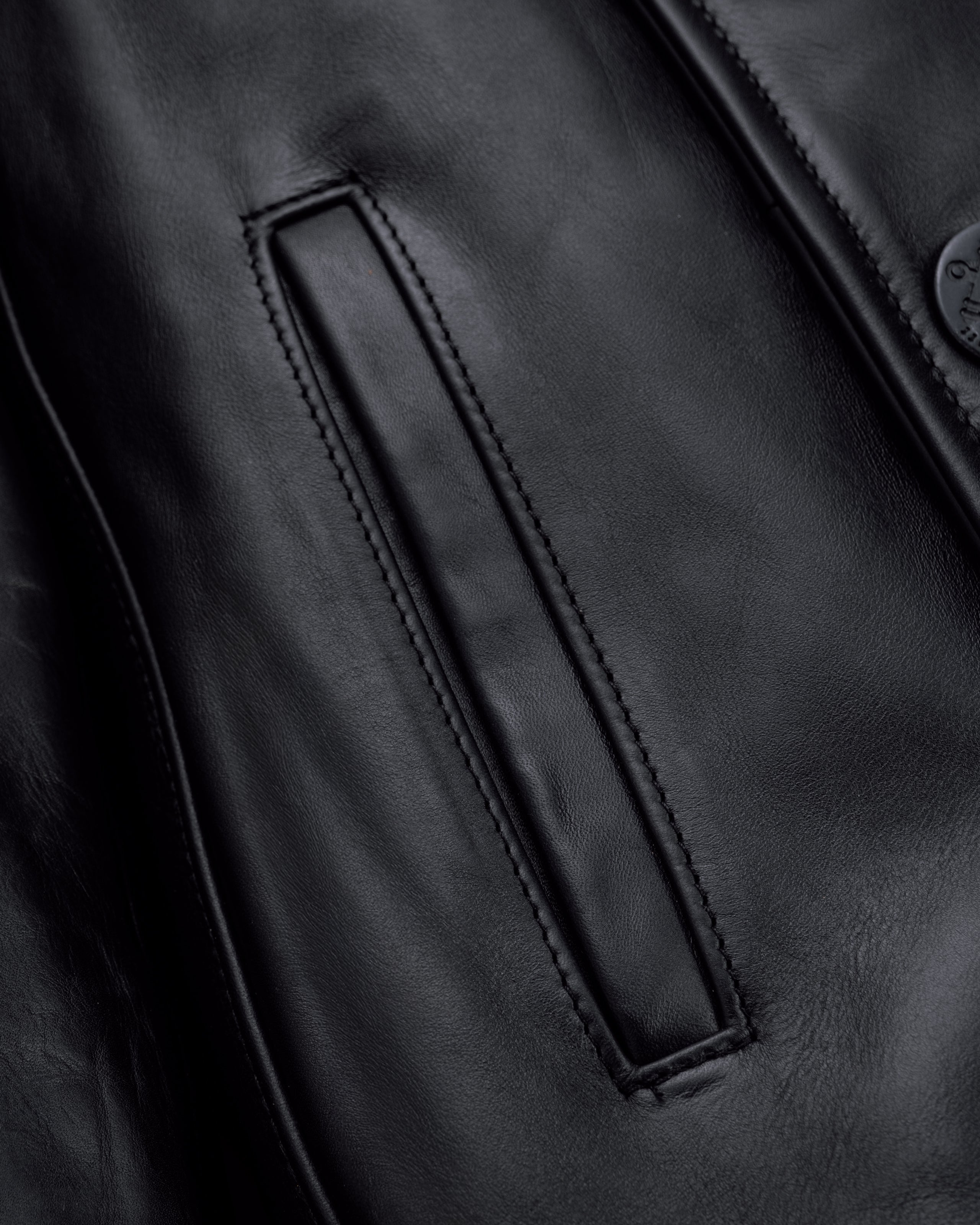 140 Cowhide Naval Peacoat