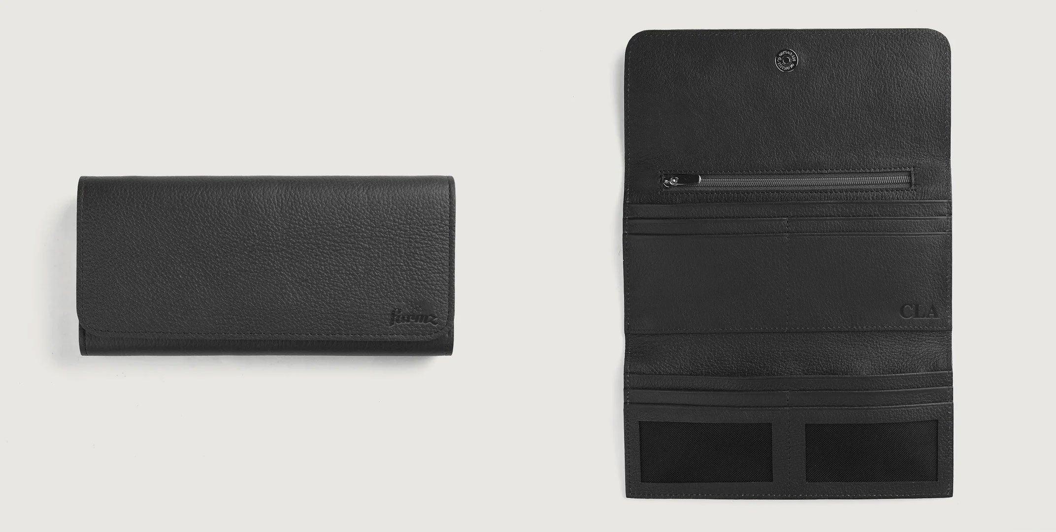 Custom Farmzasia Leather Sample Wallets x 23