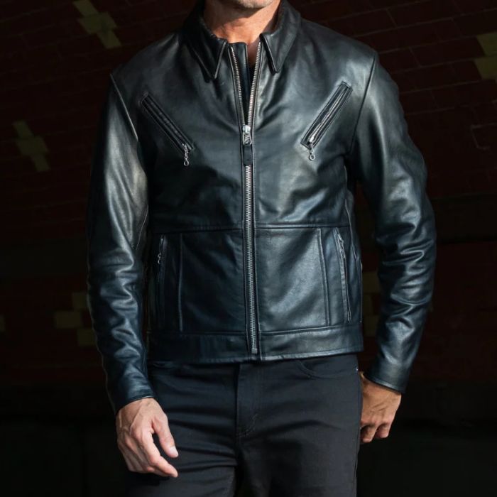 Victory Rider Moto Leather Jacket