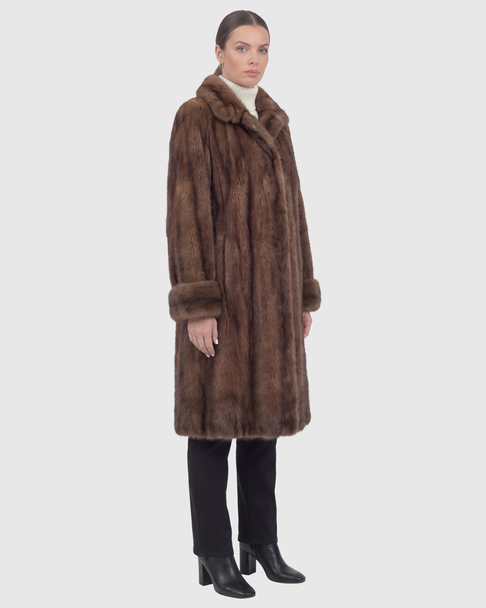 MINK STROLLER Gorski First Copy