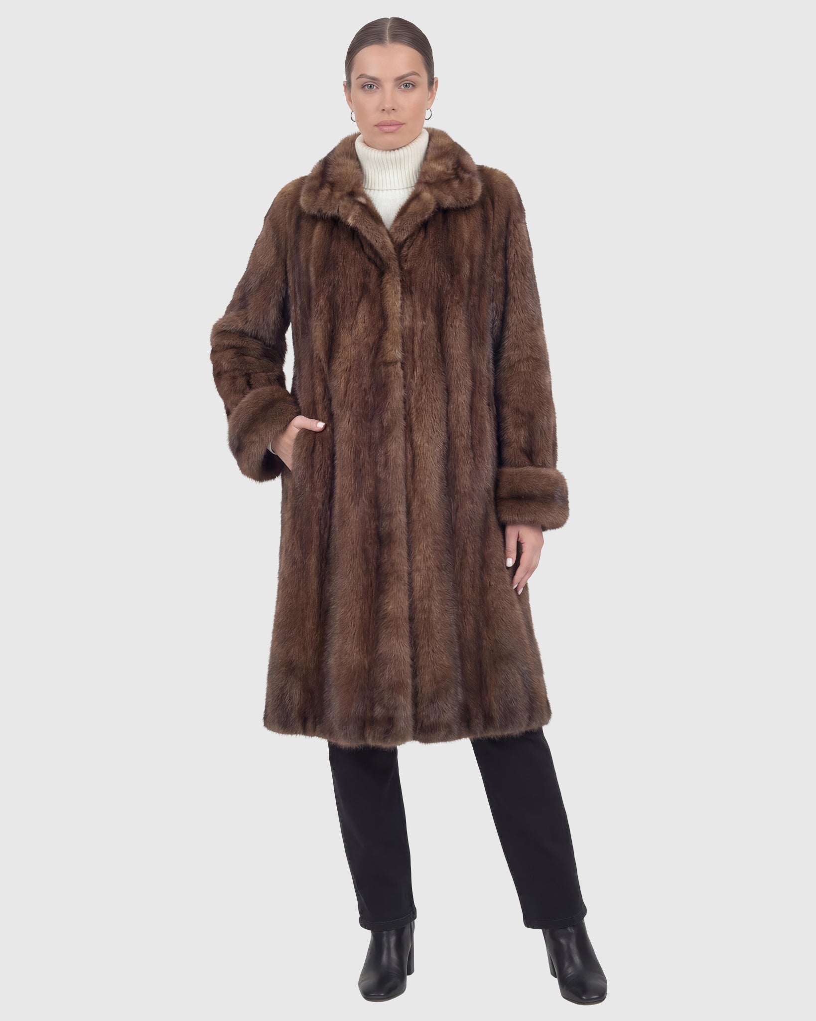 MINK STROLLER Gorski First Copy