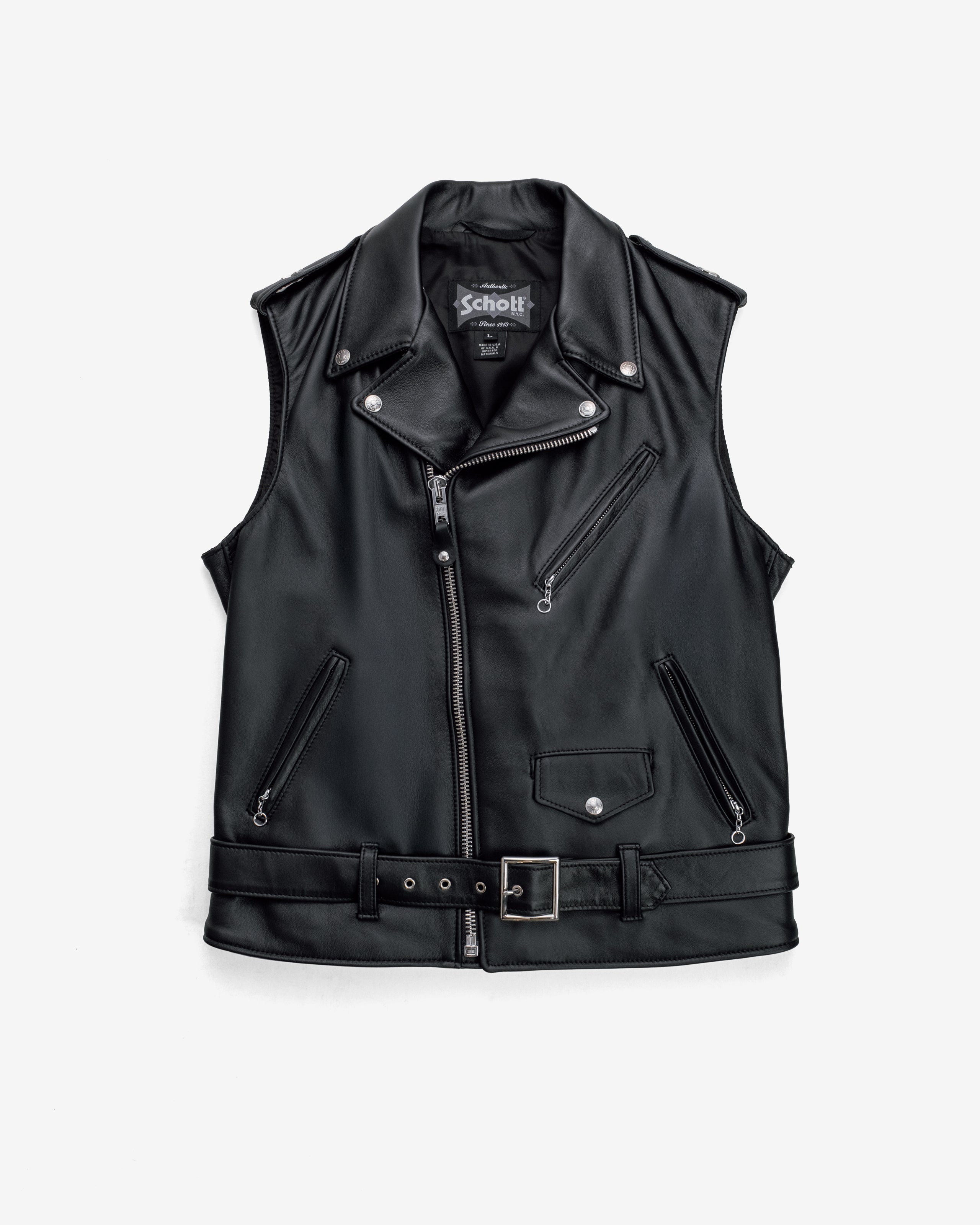 213V Lambskin 'Perfecto' Vest