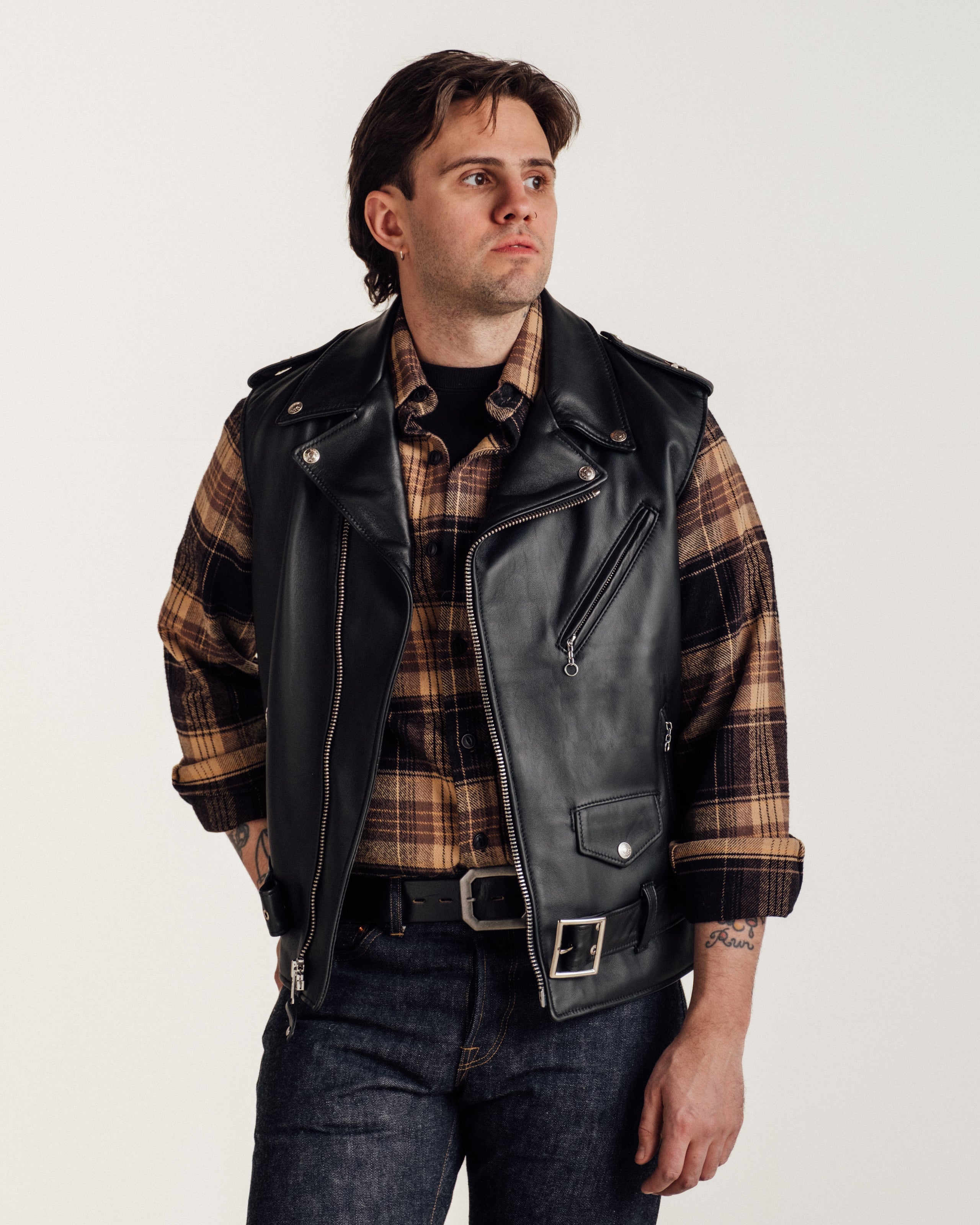 213V Lambskin 'Perfecto' Vest