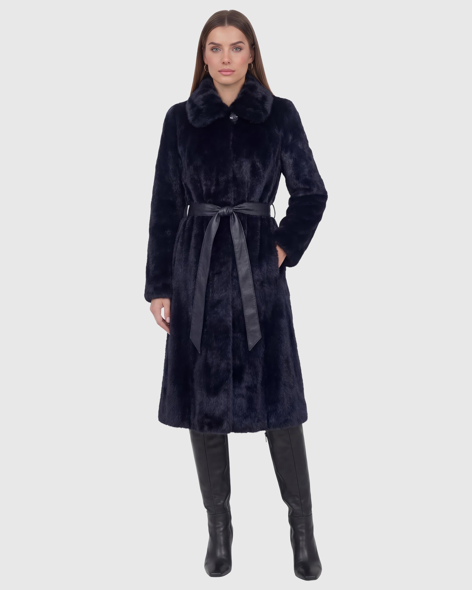 MINK SHORT COAT Gorski First Copy