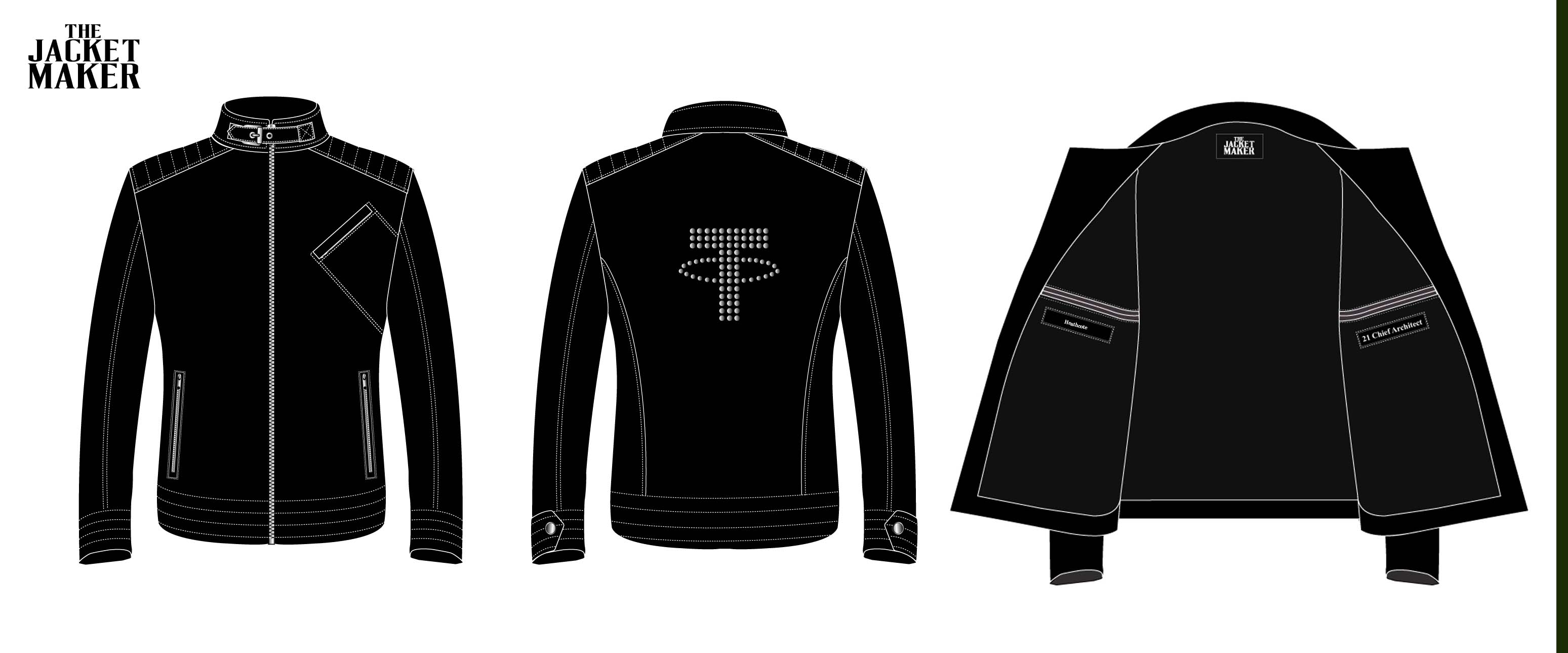 Custom Cantor Leather Jacket