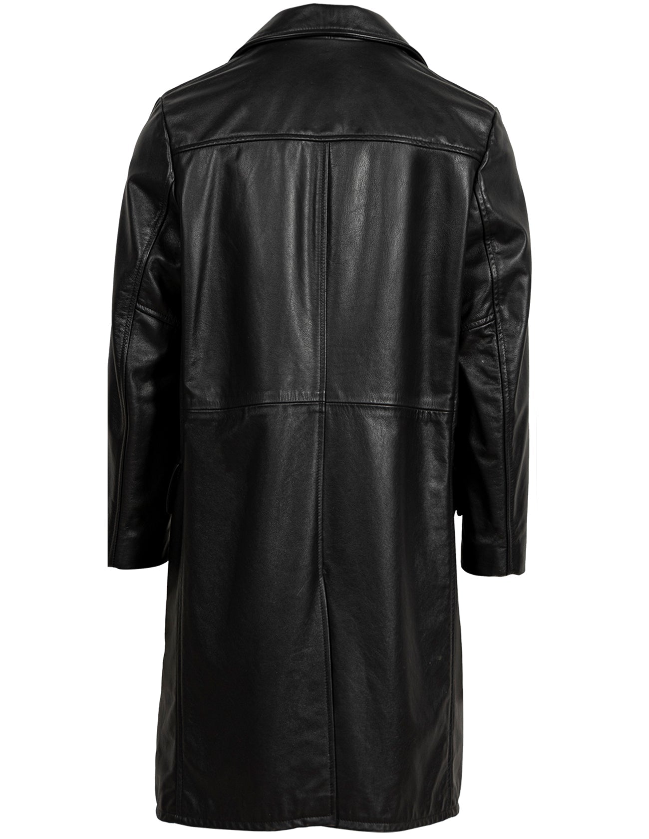495 Men's Lightweight Cowhide Trench Coat