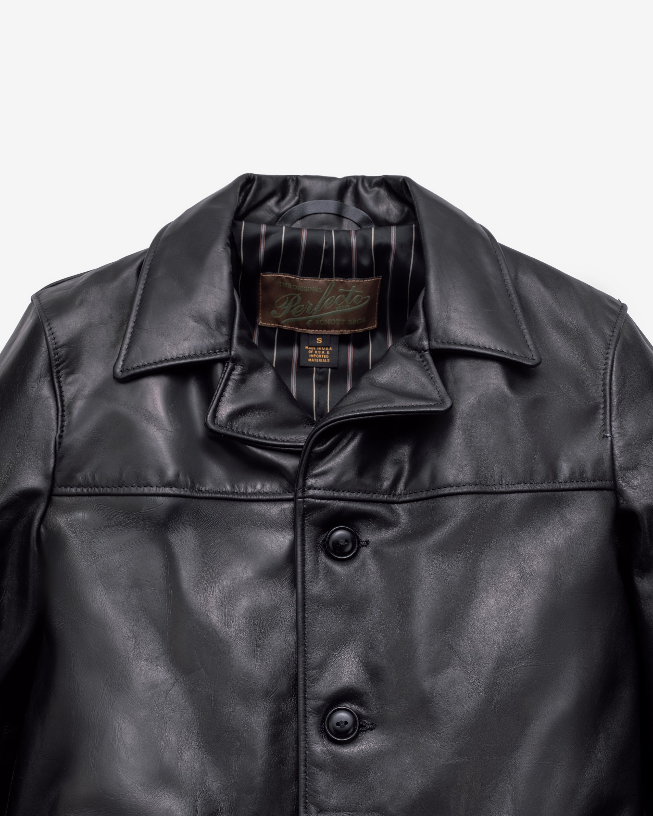 544 Lightweight Cowhide Car Coat