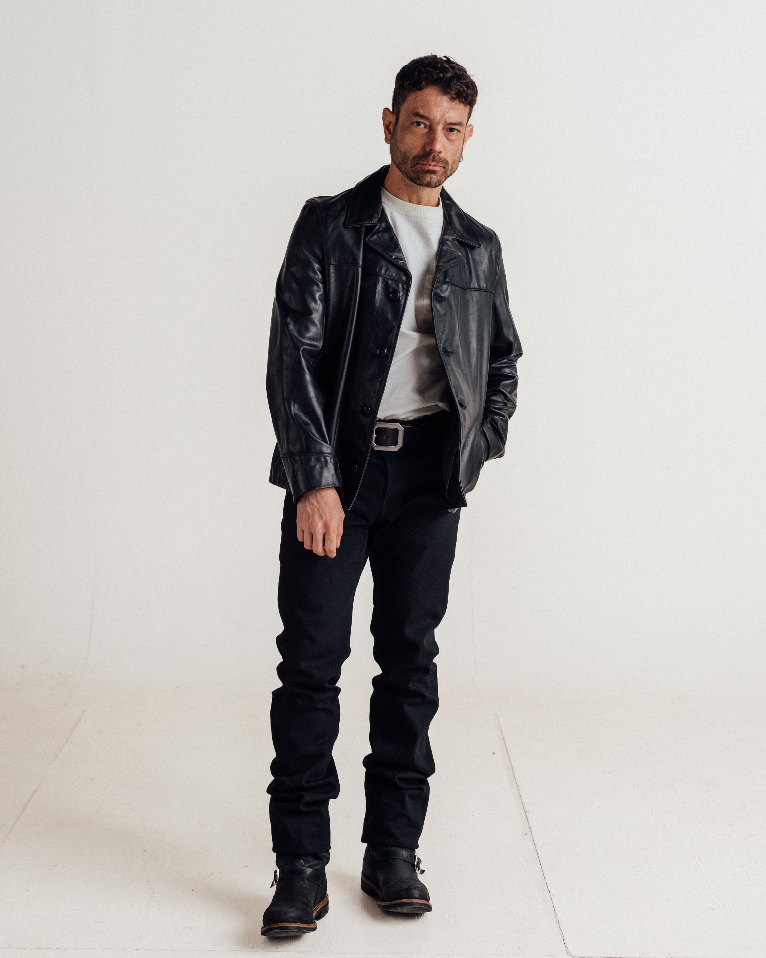 544 Lightweight Cowhide Car Coat