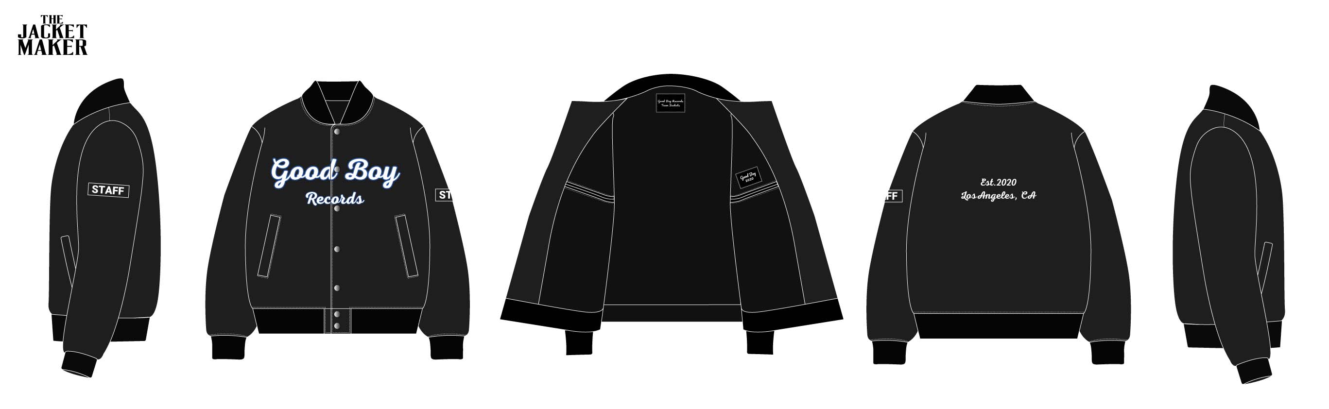 Custom Itsgoodboy Satin Sample Jacket