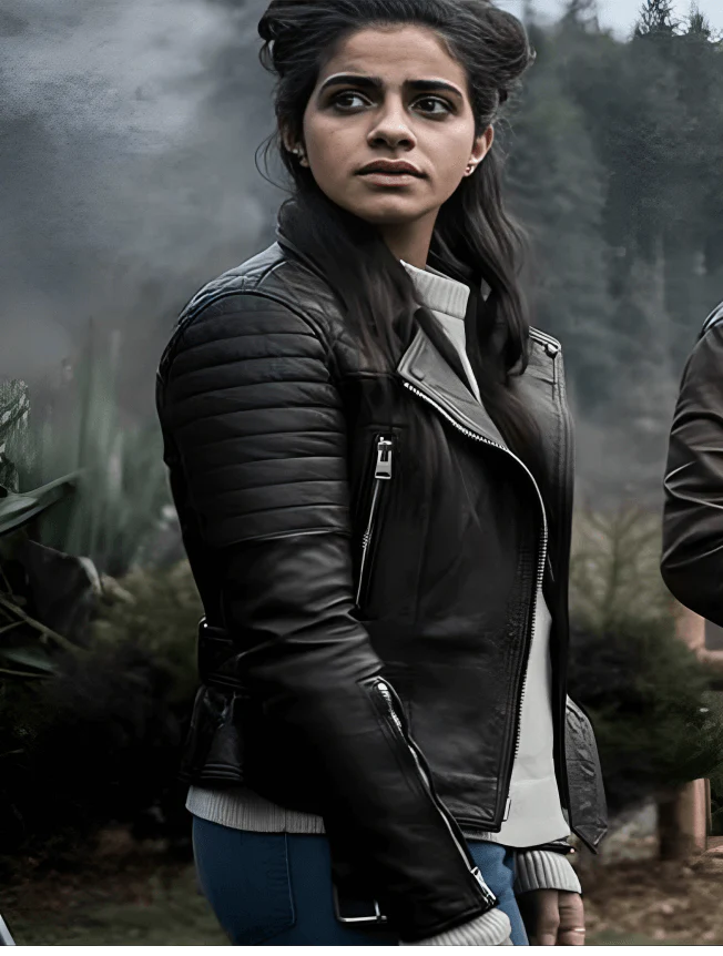 Doctor Who Mandip Gill Leather Jacket