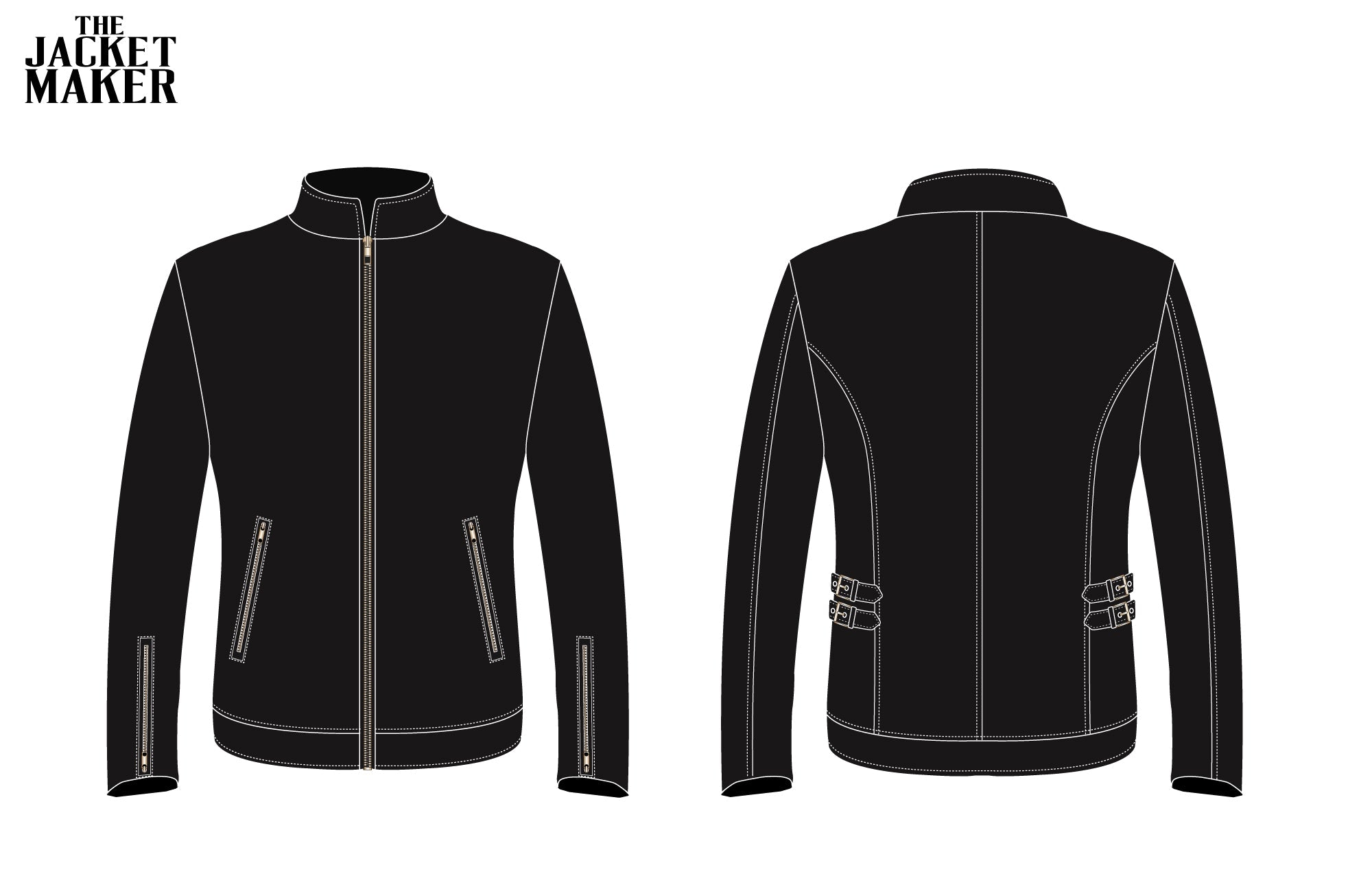 Custom Damien Leather Jacket