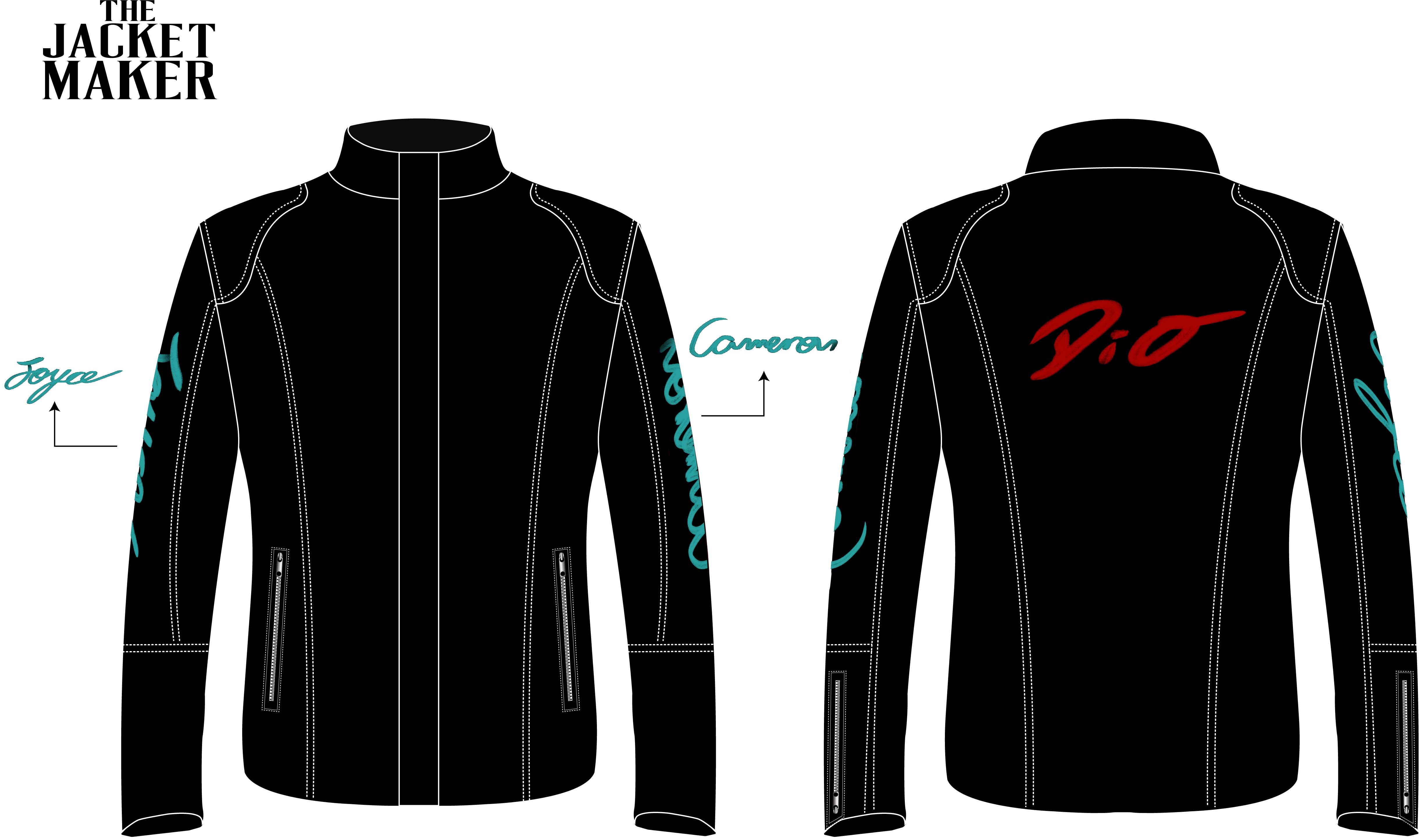 Custom Dhyey Patel Leather Jacket