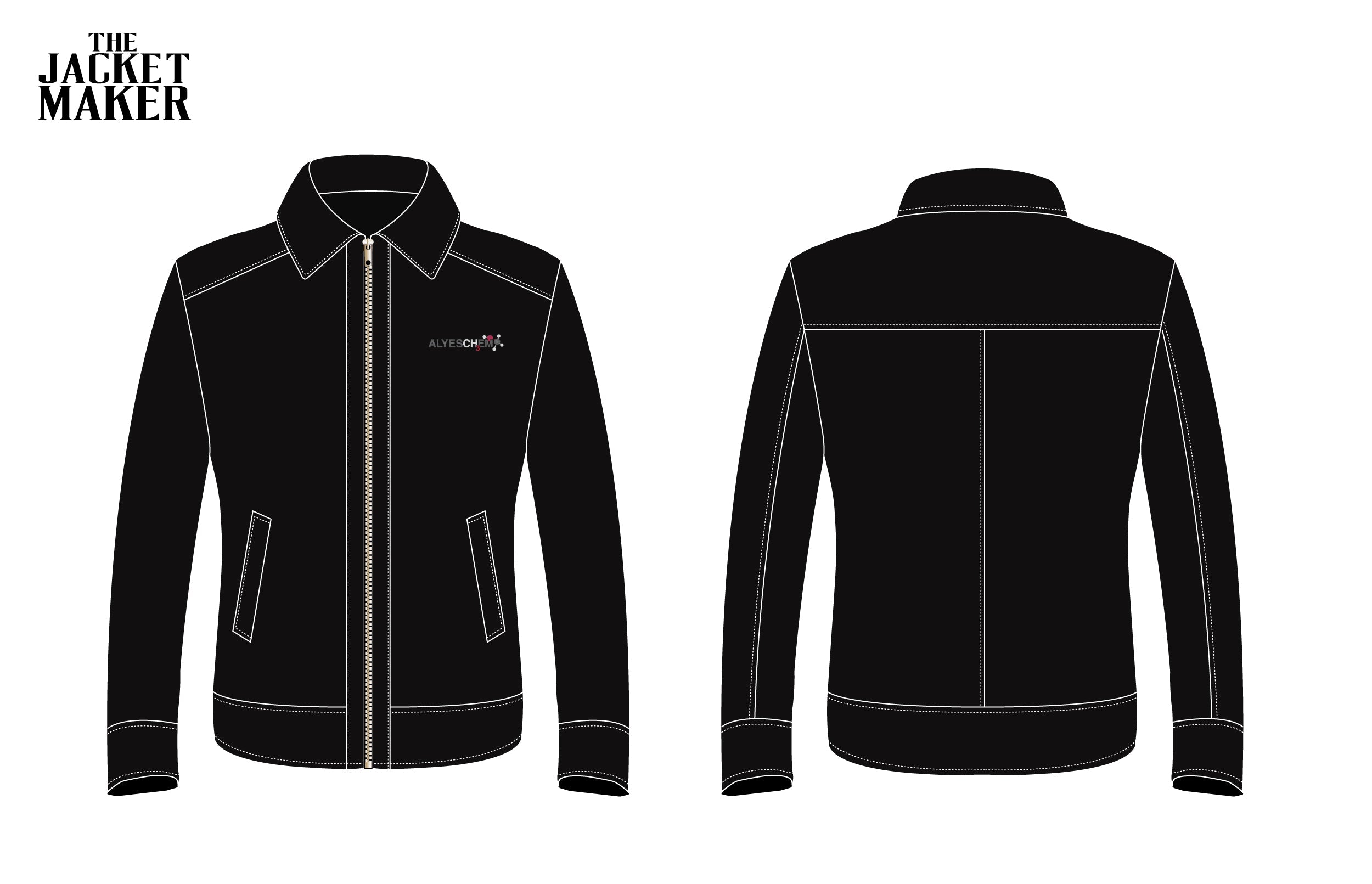 Custom Alyeschem Leather Jacket Sample