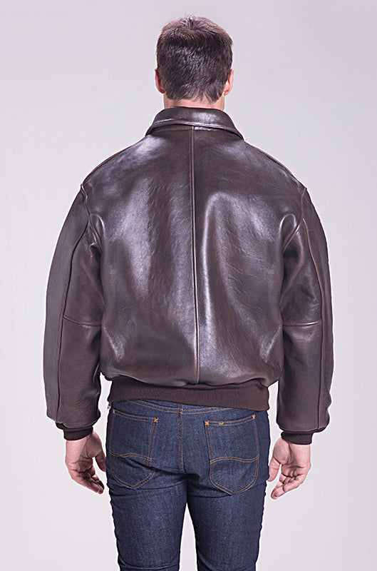 A2SM A-2 Leather Flight Jacket