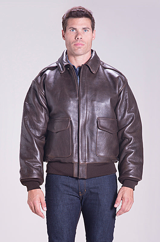A2SM A-2 Leather Flight Jacket