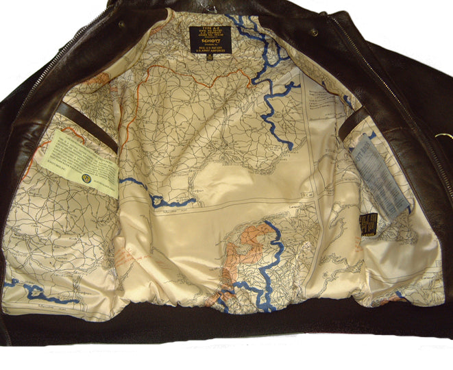 A2SM A-2 Leather Flight Jacket