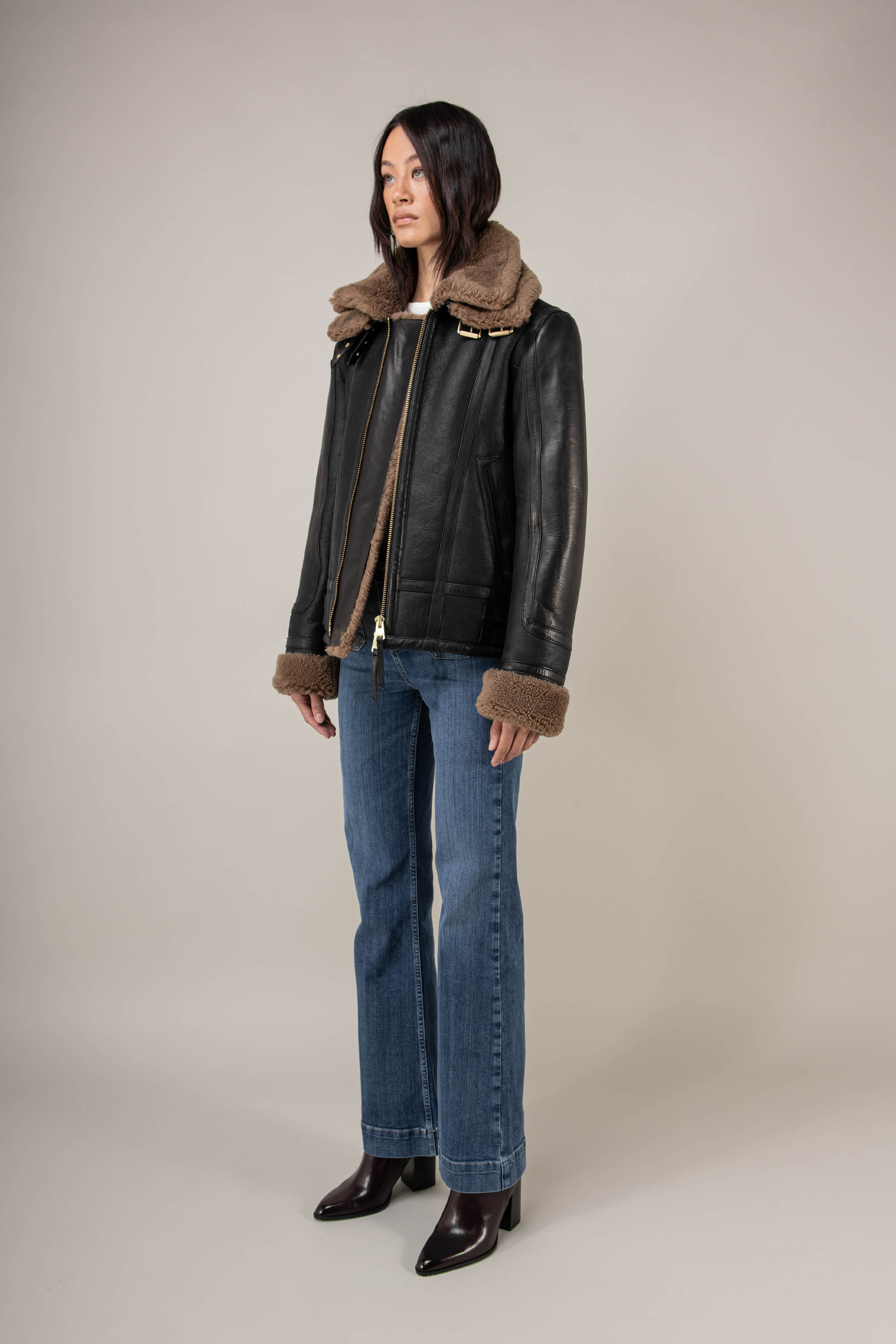 Bronx Shearling Jacket (Woman)