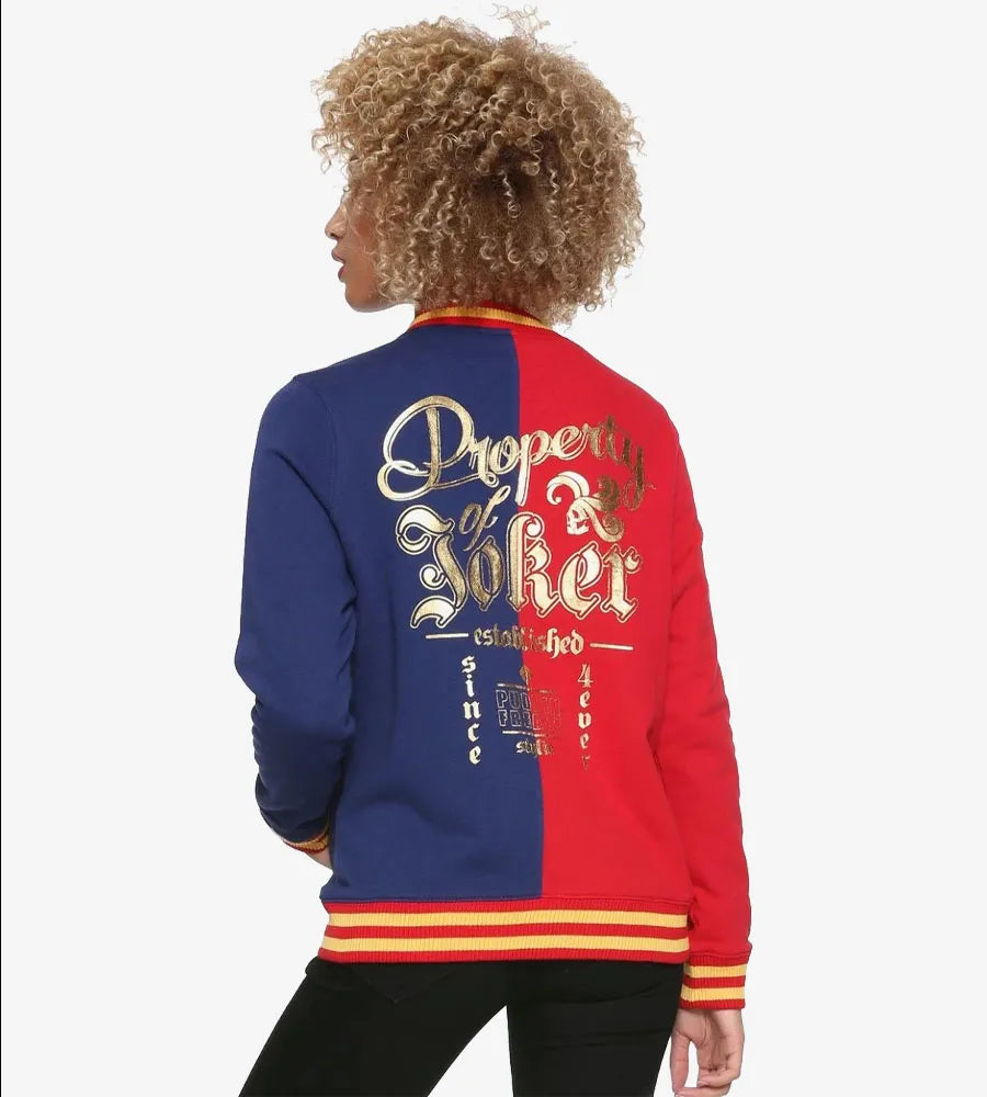DC COMICS HARLEY QUINN BOMBER JACKET