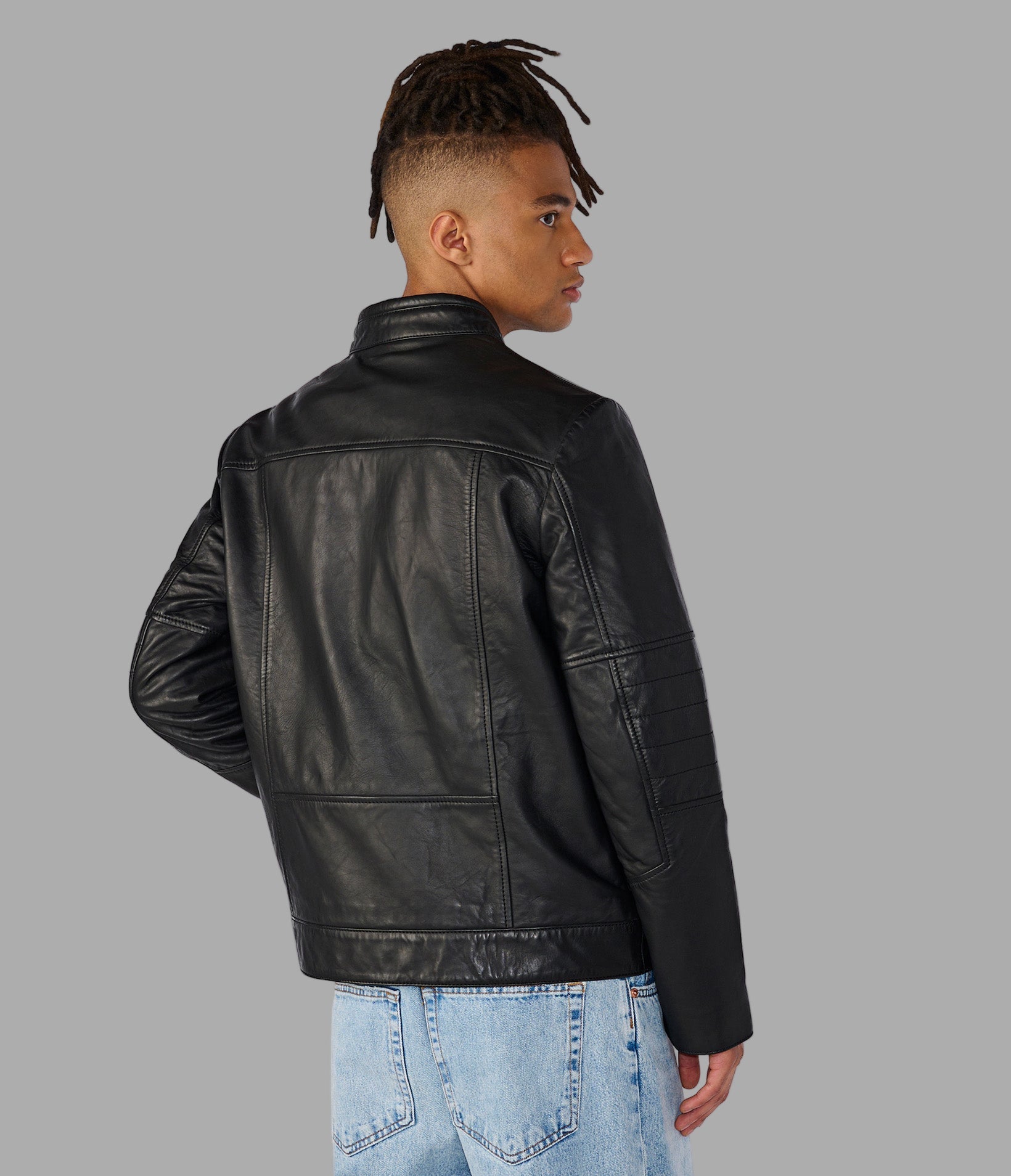 Toby Leather Moto Jacket