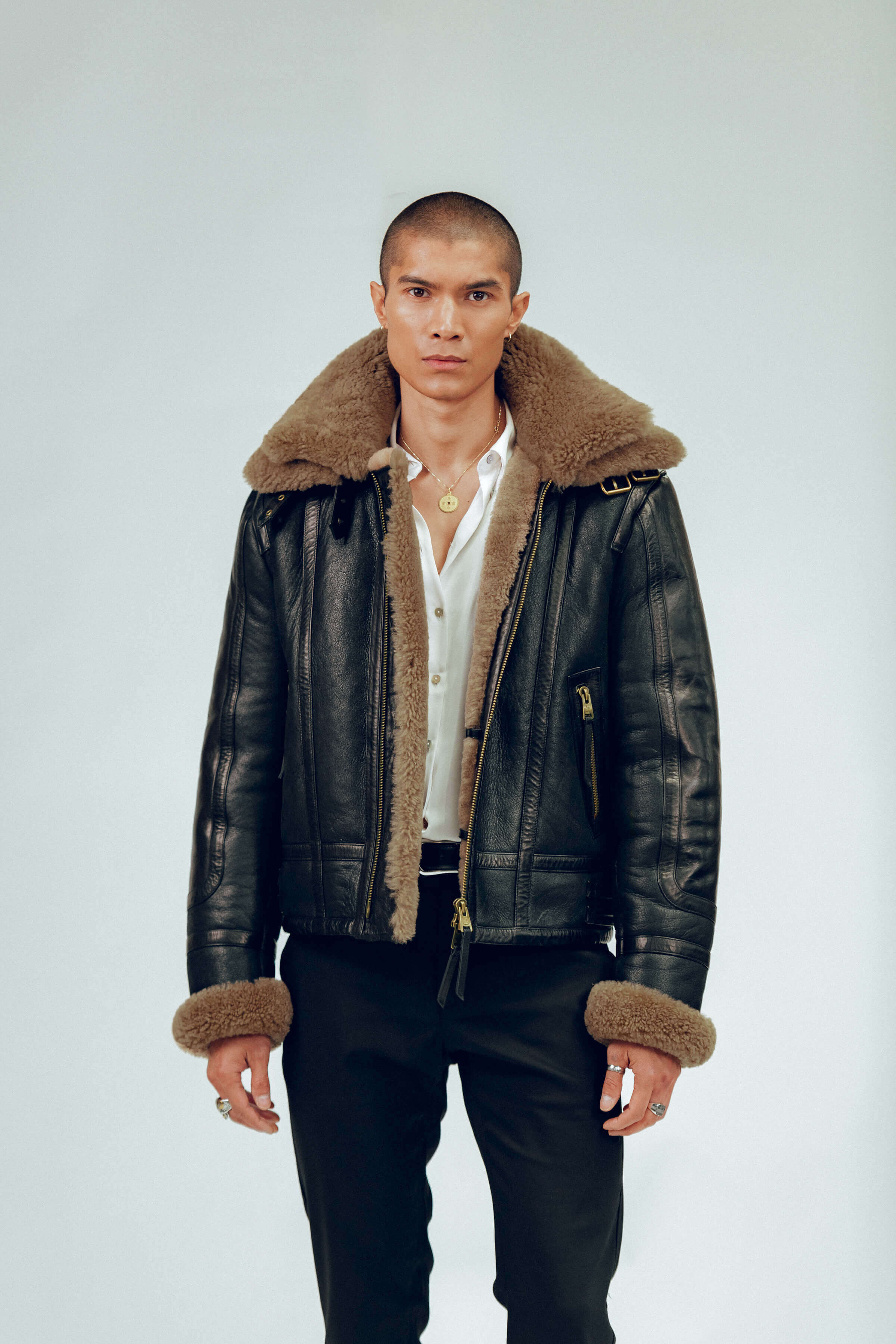 Bronx Shearling Jacket (Man)
