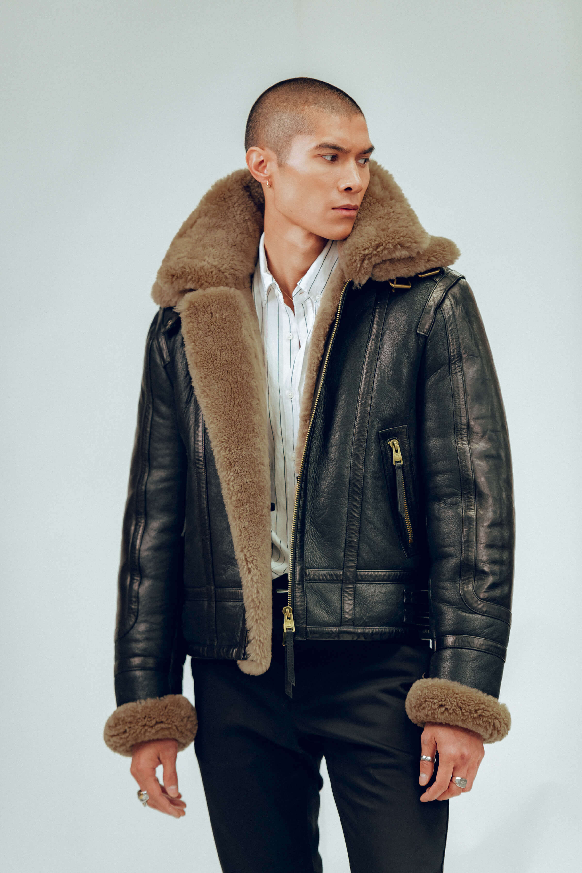 Bronx Shearling Jacket (Man)
