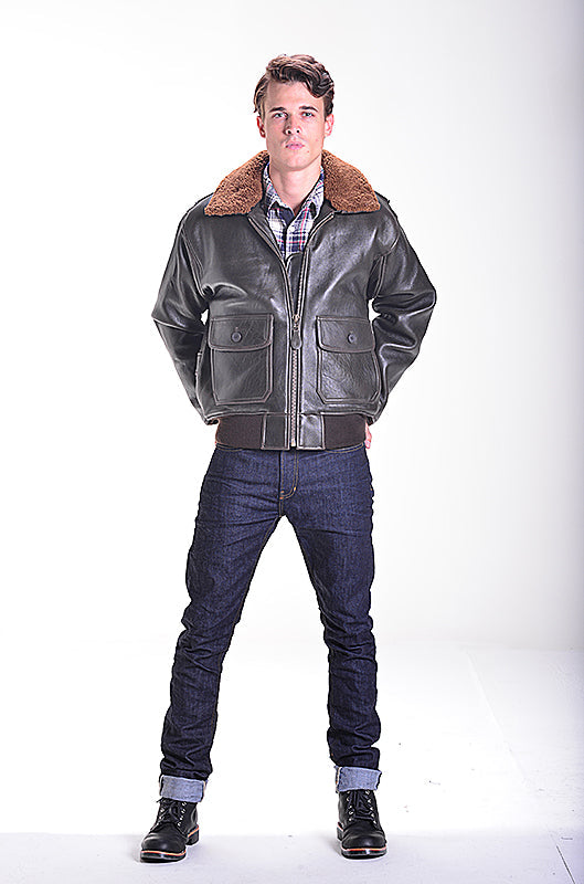 G1S G-1 Leather Flight Jacket