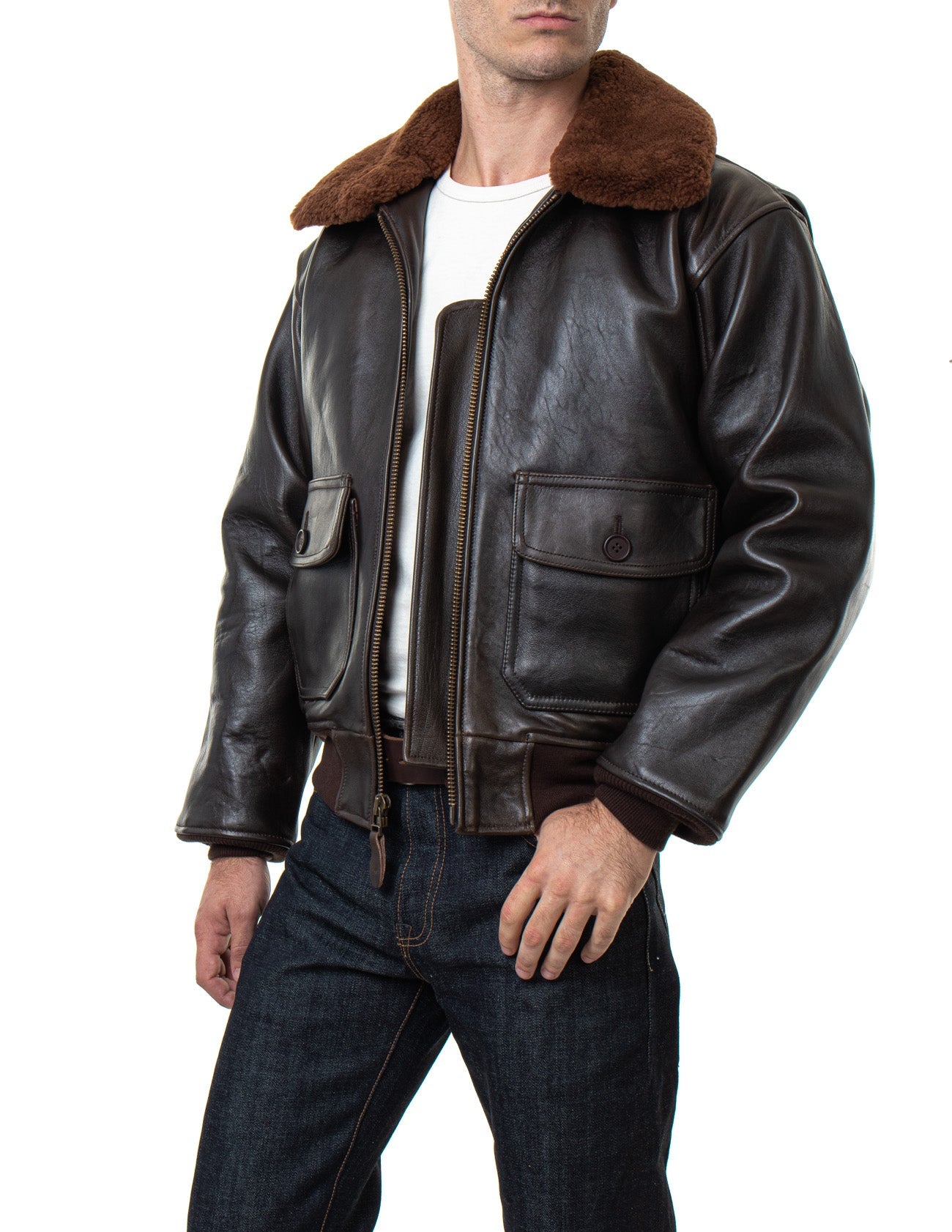 G1S G-1 Leather Flight Jacket