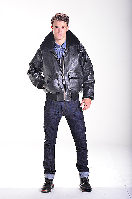 G1S G-1 Leather Flight Jacket