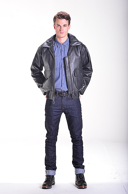 G1S G-1 Leather Flight Jacket