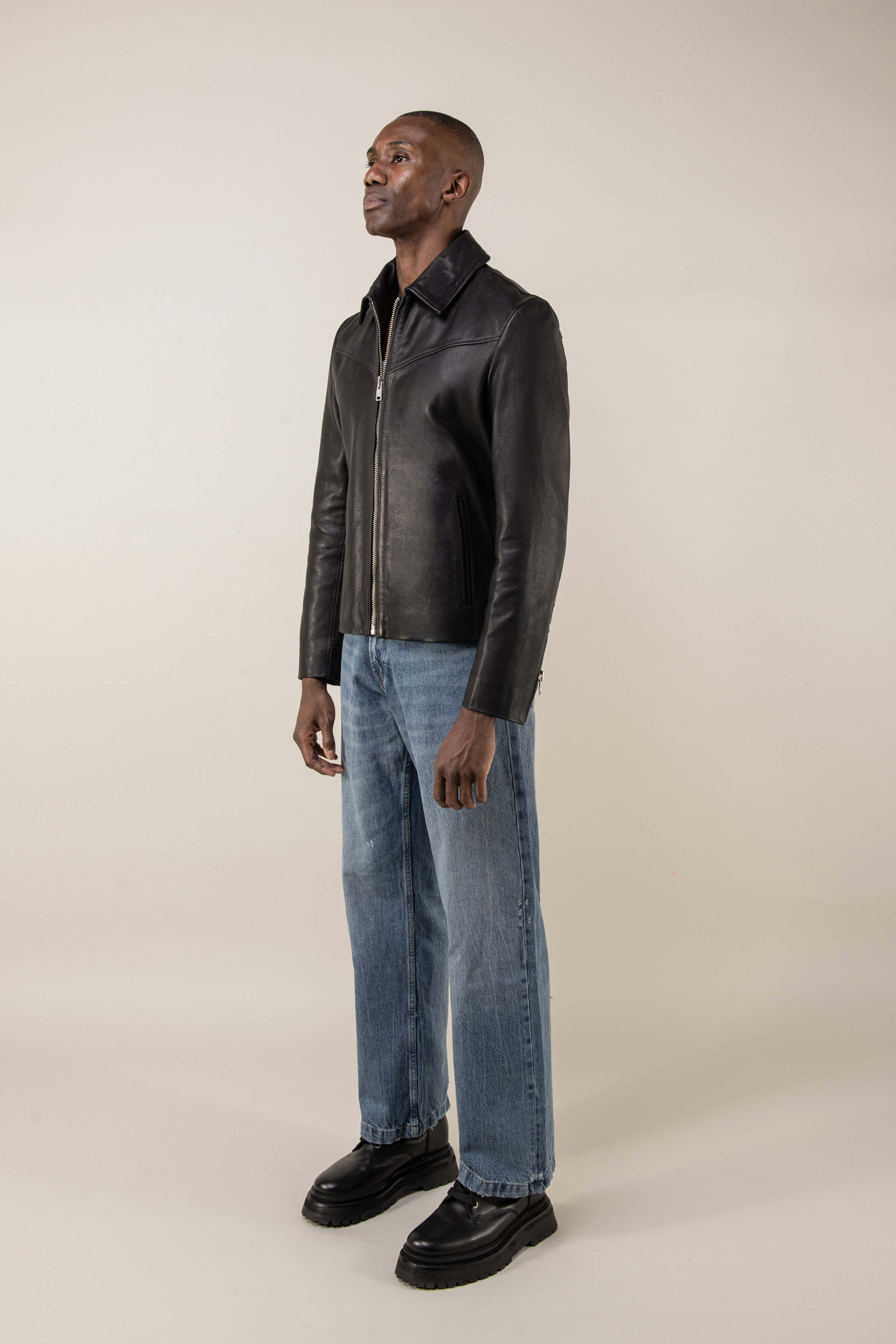 Hendrix Tall Leather Jacket