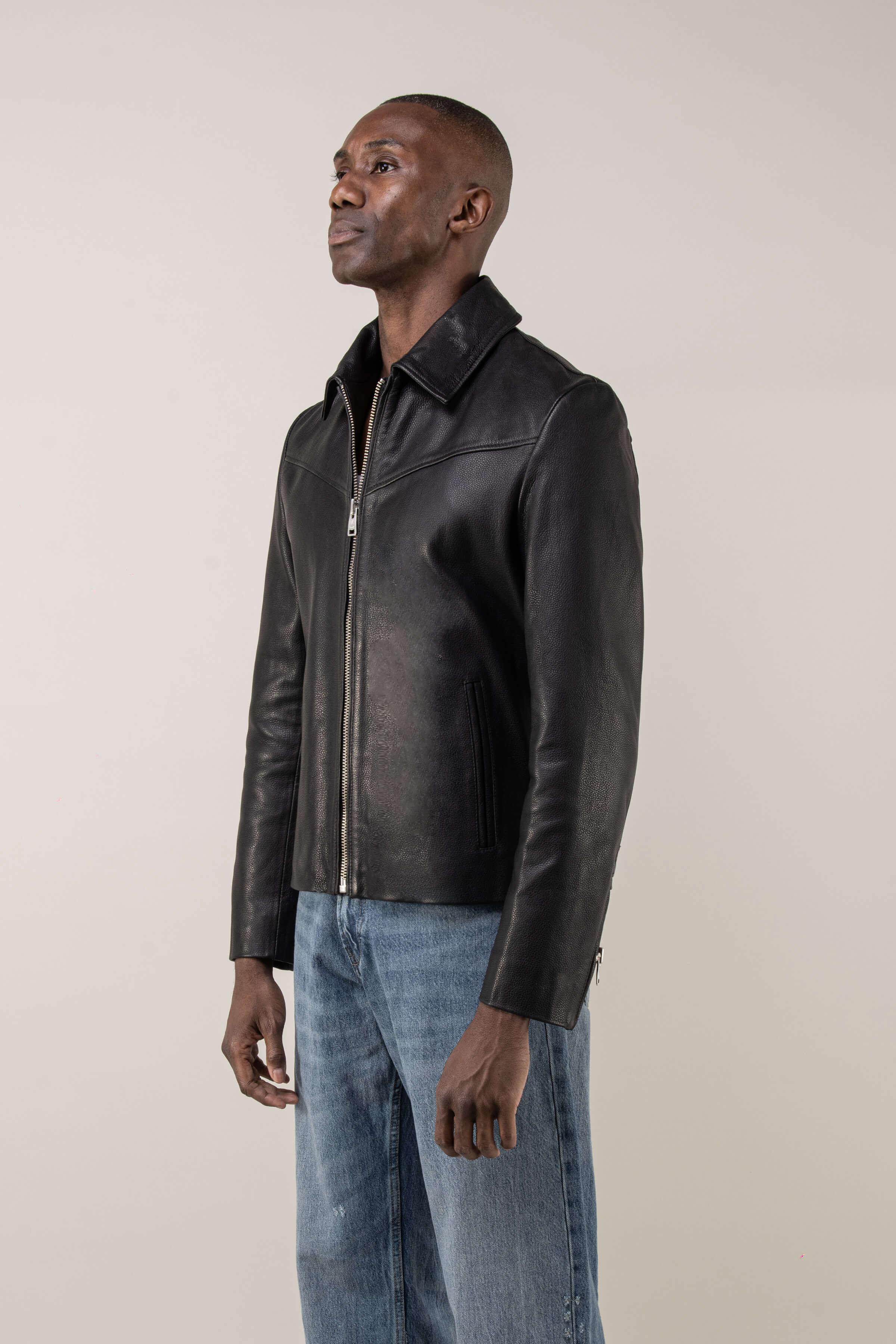 Hendrix Tall Leather Jacket