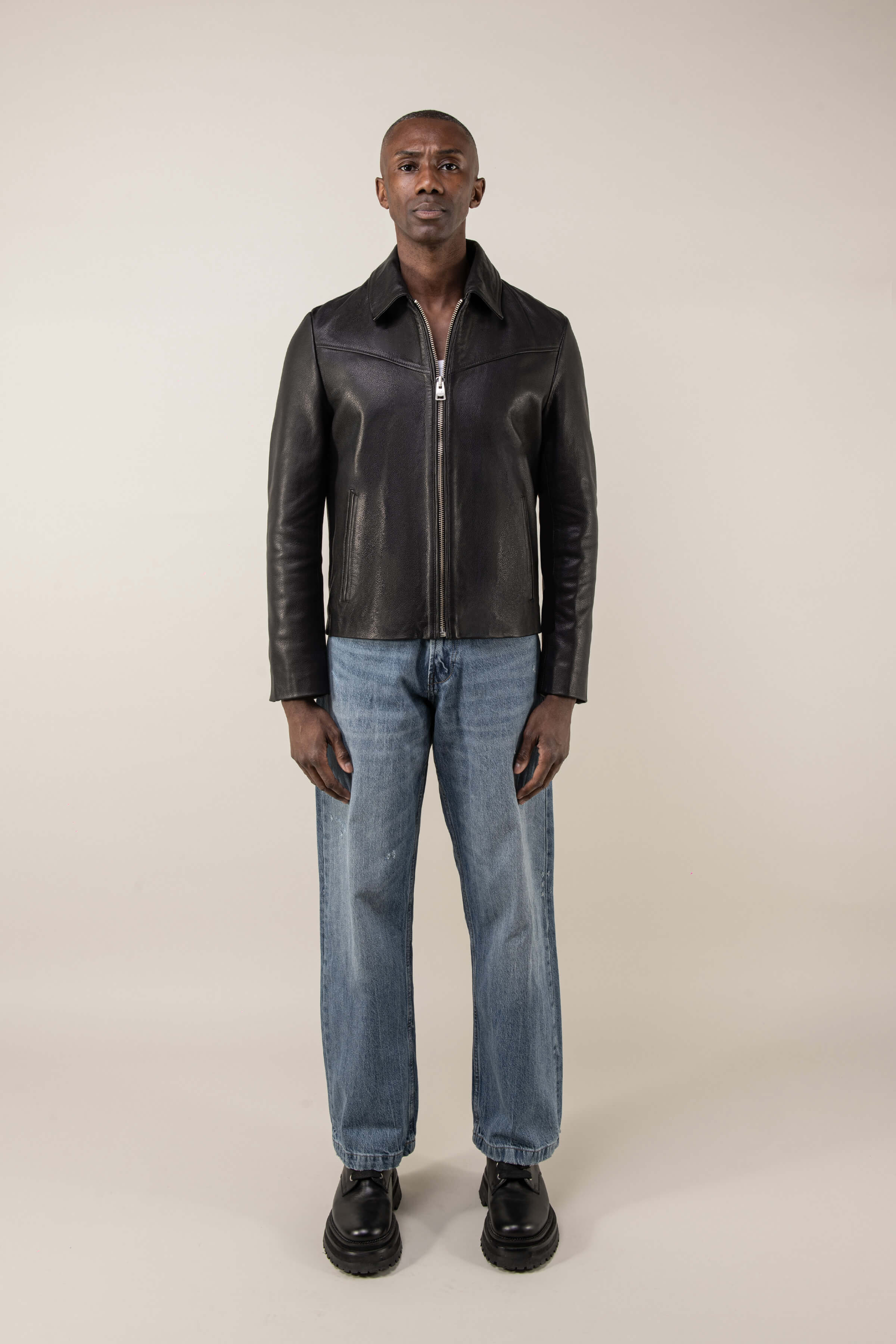 Hendrix Leather Jacket  (Man)