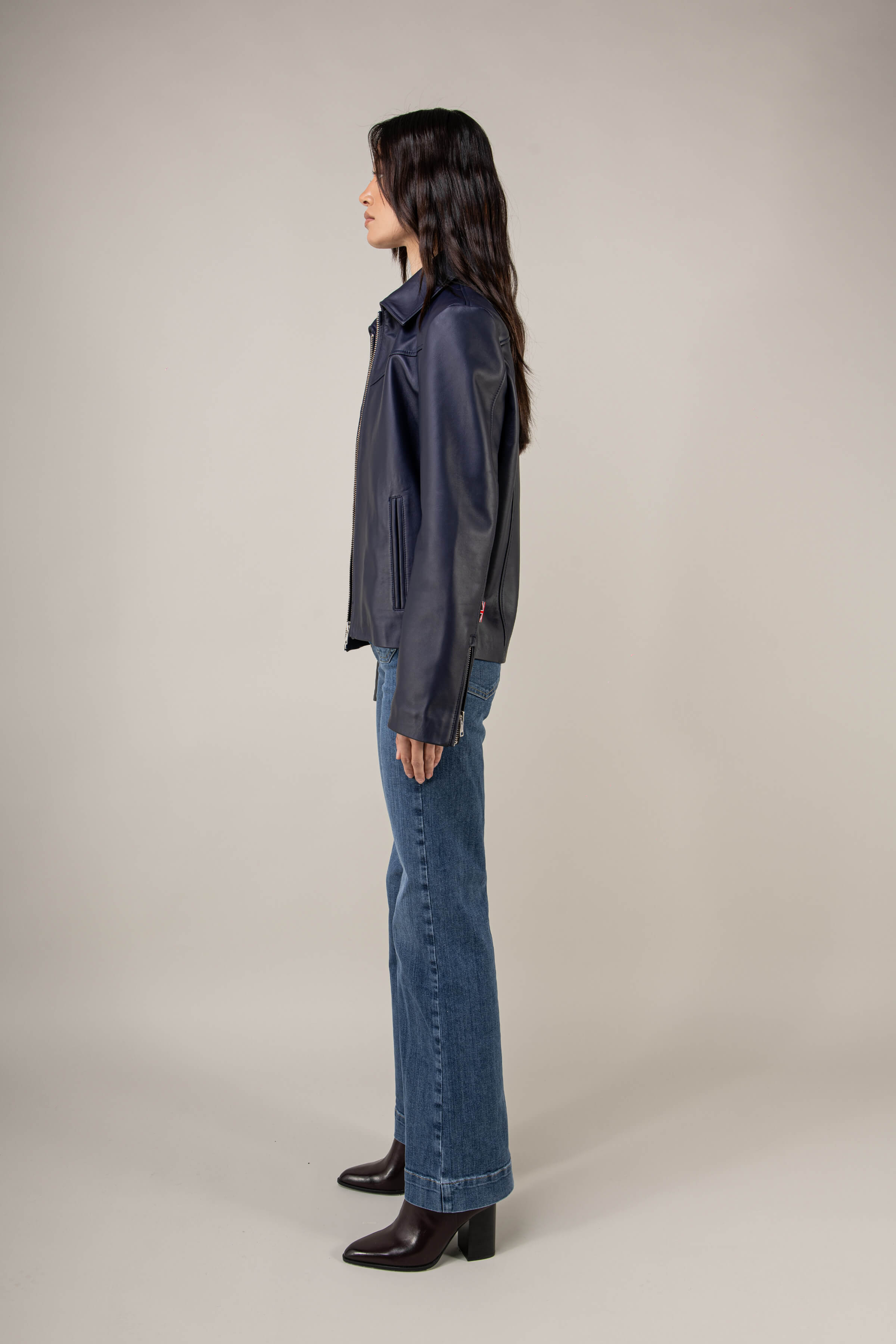 Hendrix: Royal Navy Leather Jacket (Woman)