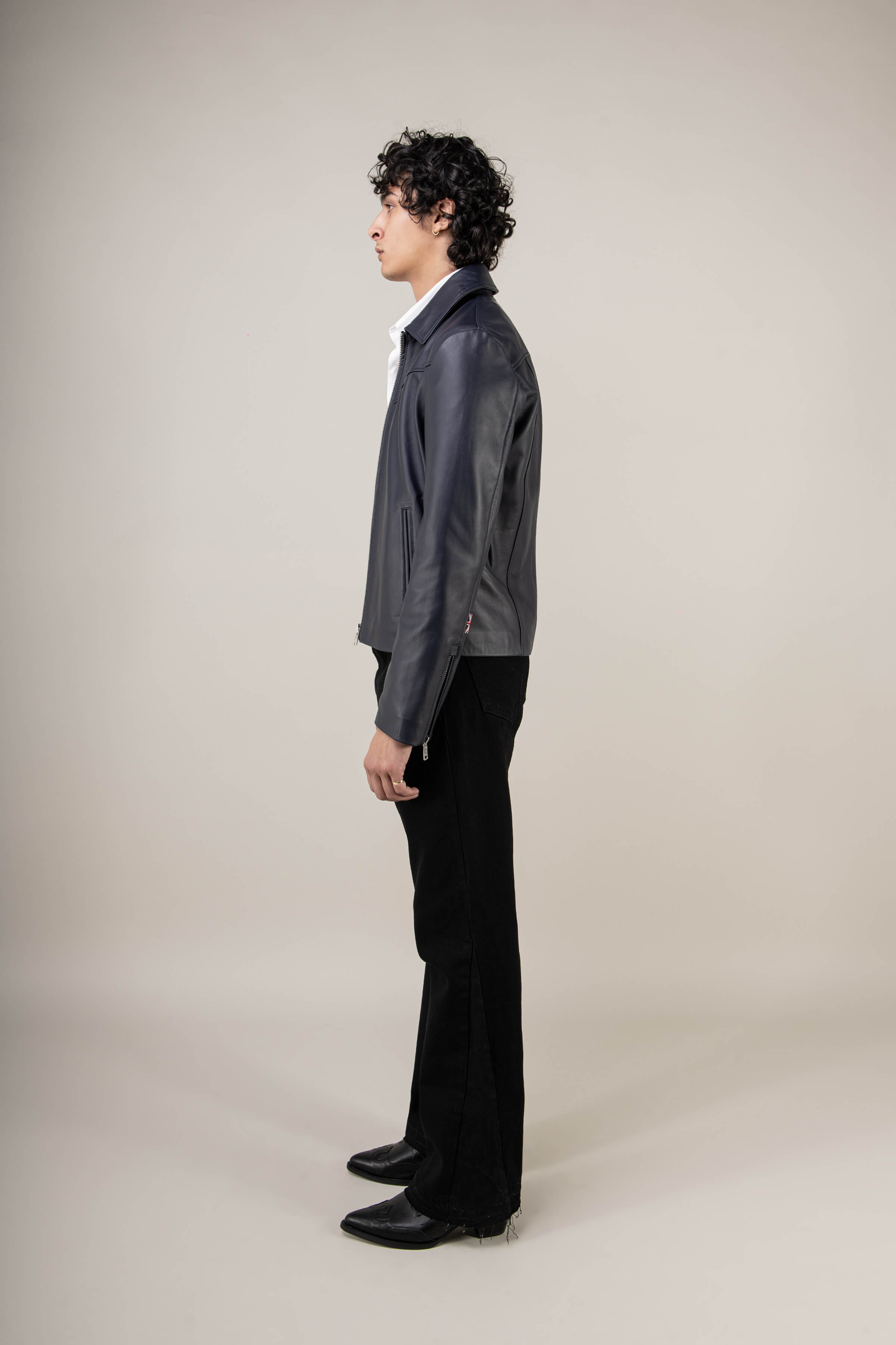 Hendrix: Royal Navy Leather Jacket