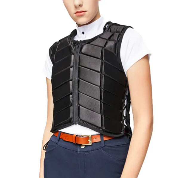 Heartland Amber Marshall Black Leather Vest (Inspired Style)