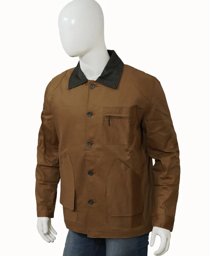 Heartland Shaun Johnston Brown Jacket (Inspired Style)