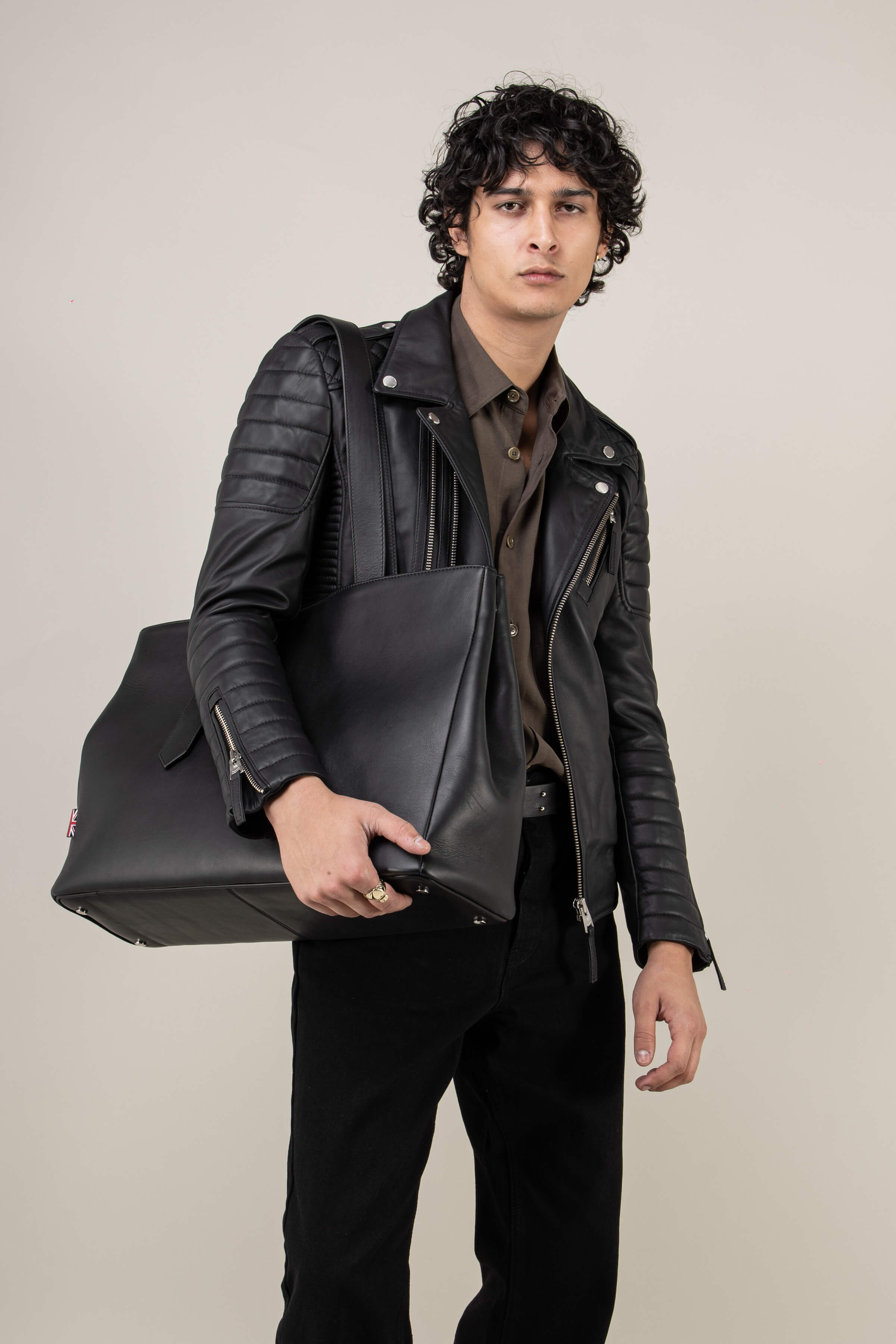 Kay Michaels 3.0 Tall Leather Jacket (Man)