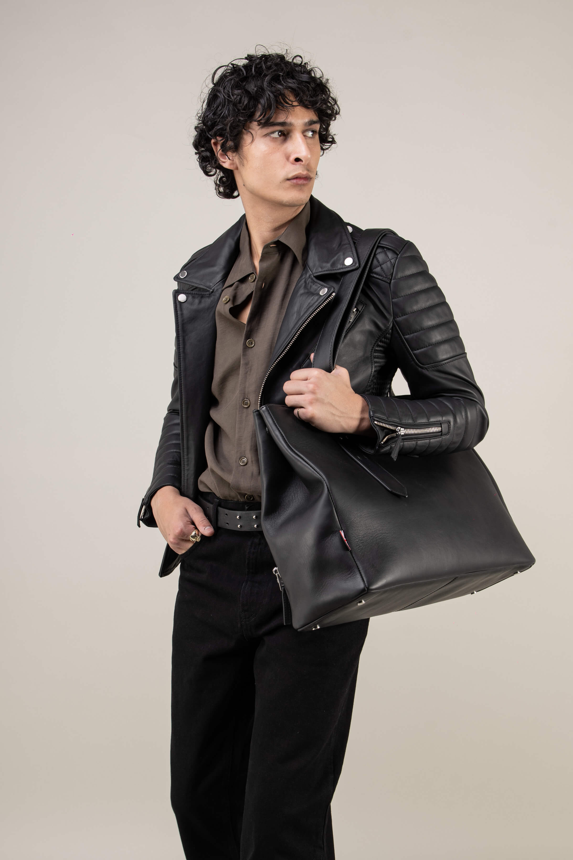 Kay Michaels 3.0 Tall Leather Jacket (Man)