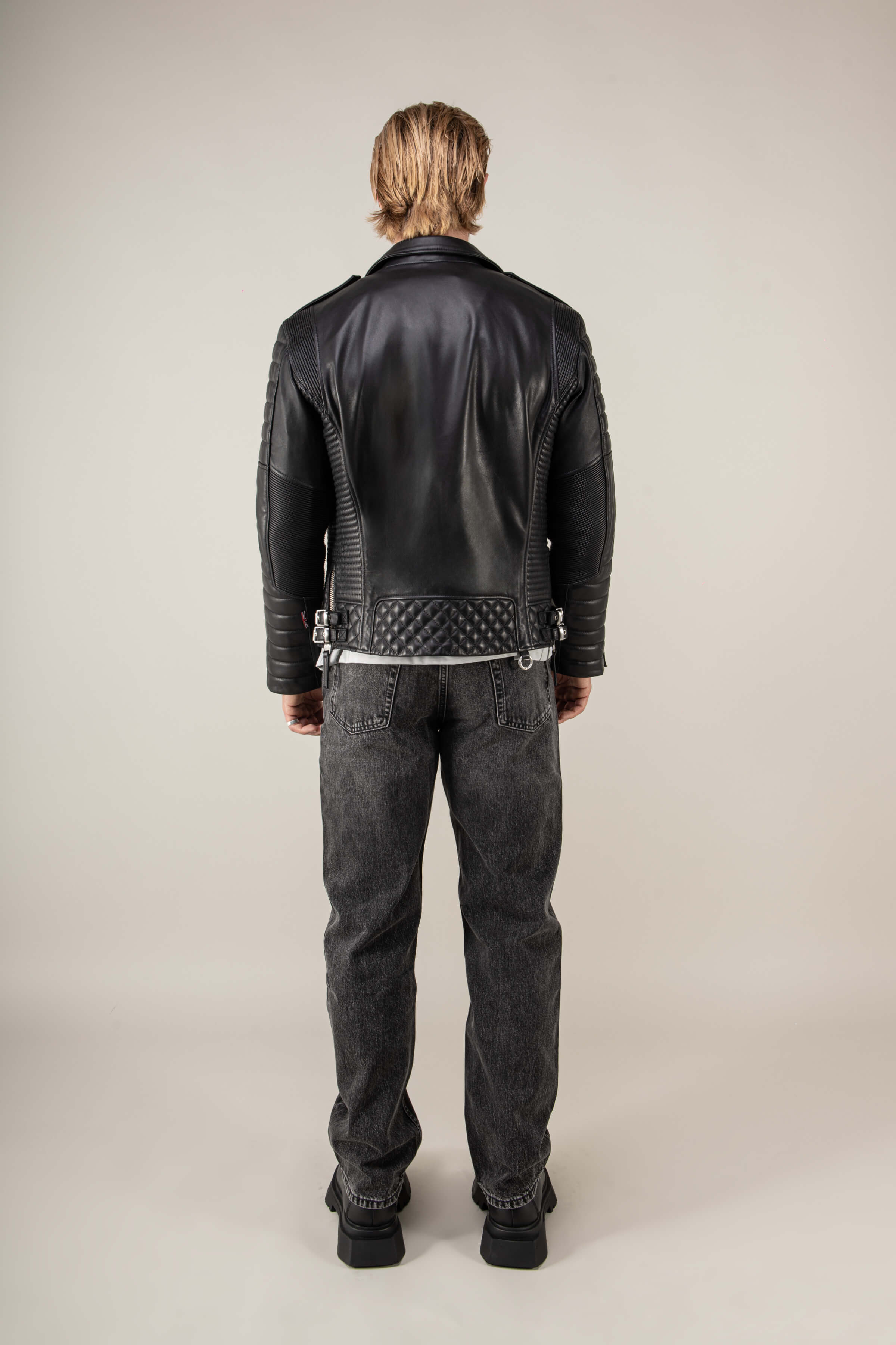 Kay Michaels: V Fit Leather Jacket
