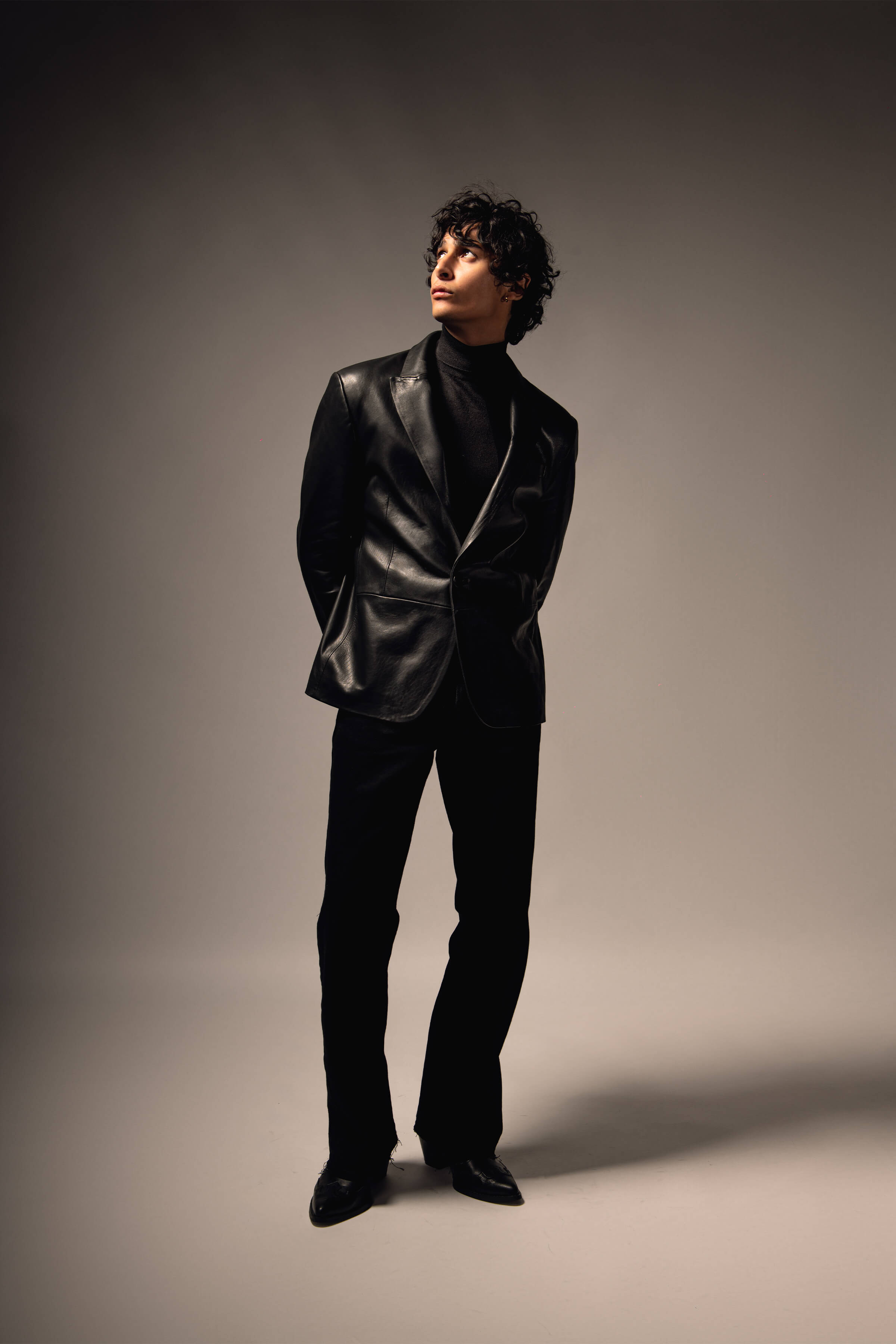 Leather Blazer