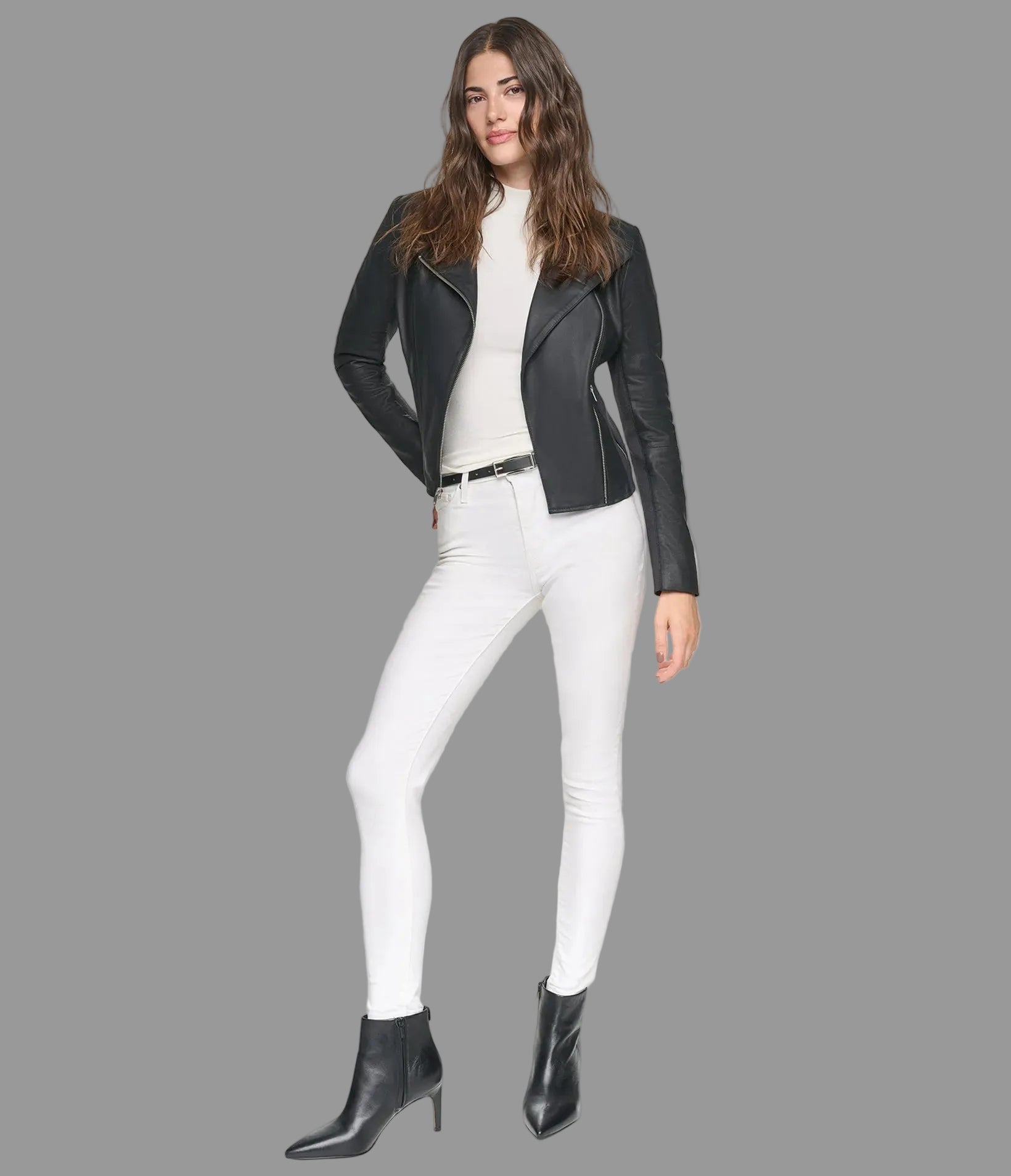 Felix Leather Moto Jacket