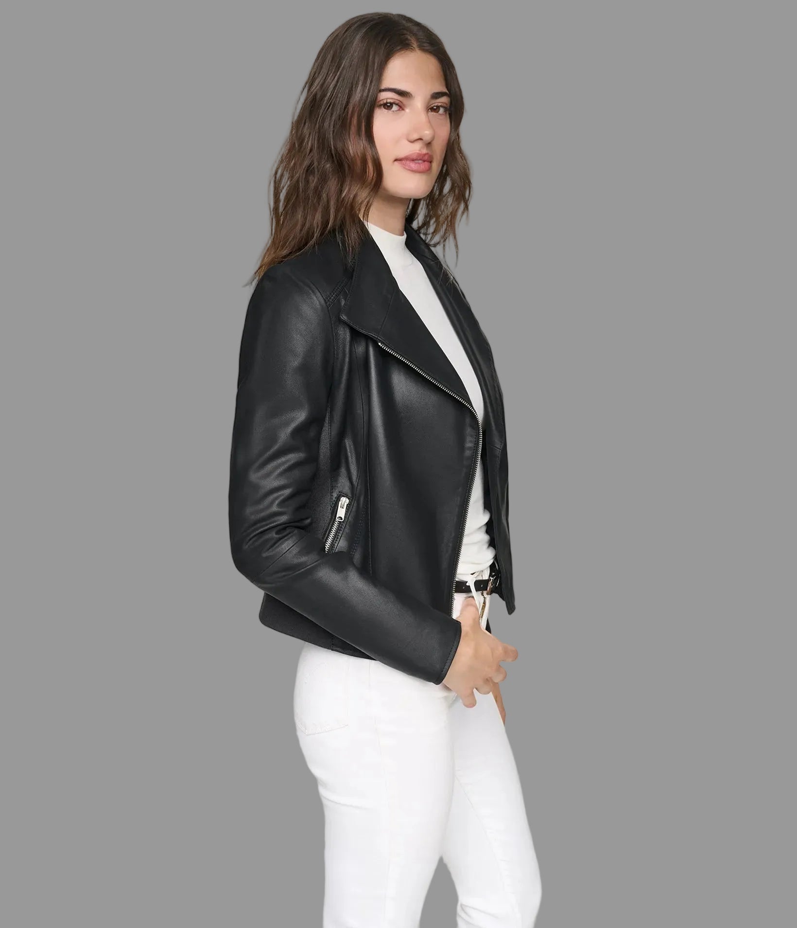 Felix Leather Moto Jacket