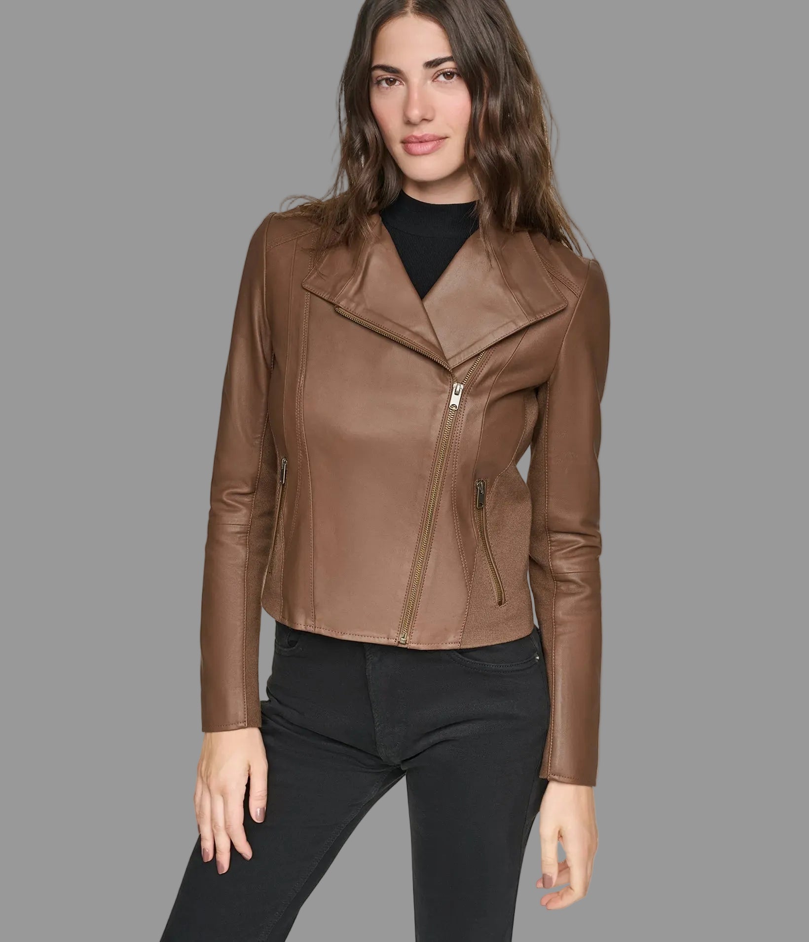 Felix Leather Moto Jacket