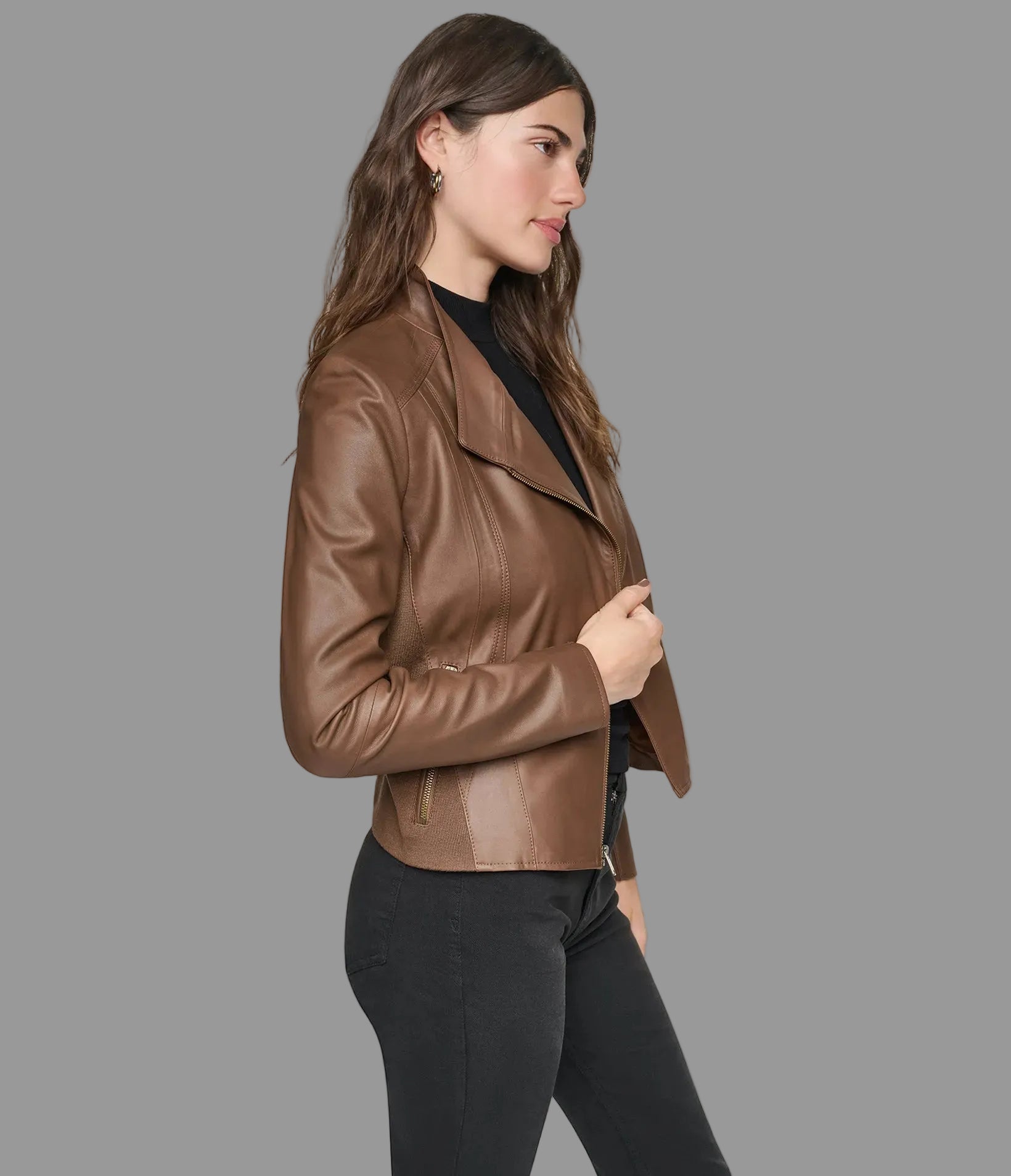 Felix Leather Moto Jacket