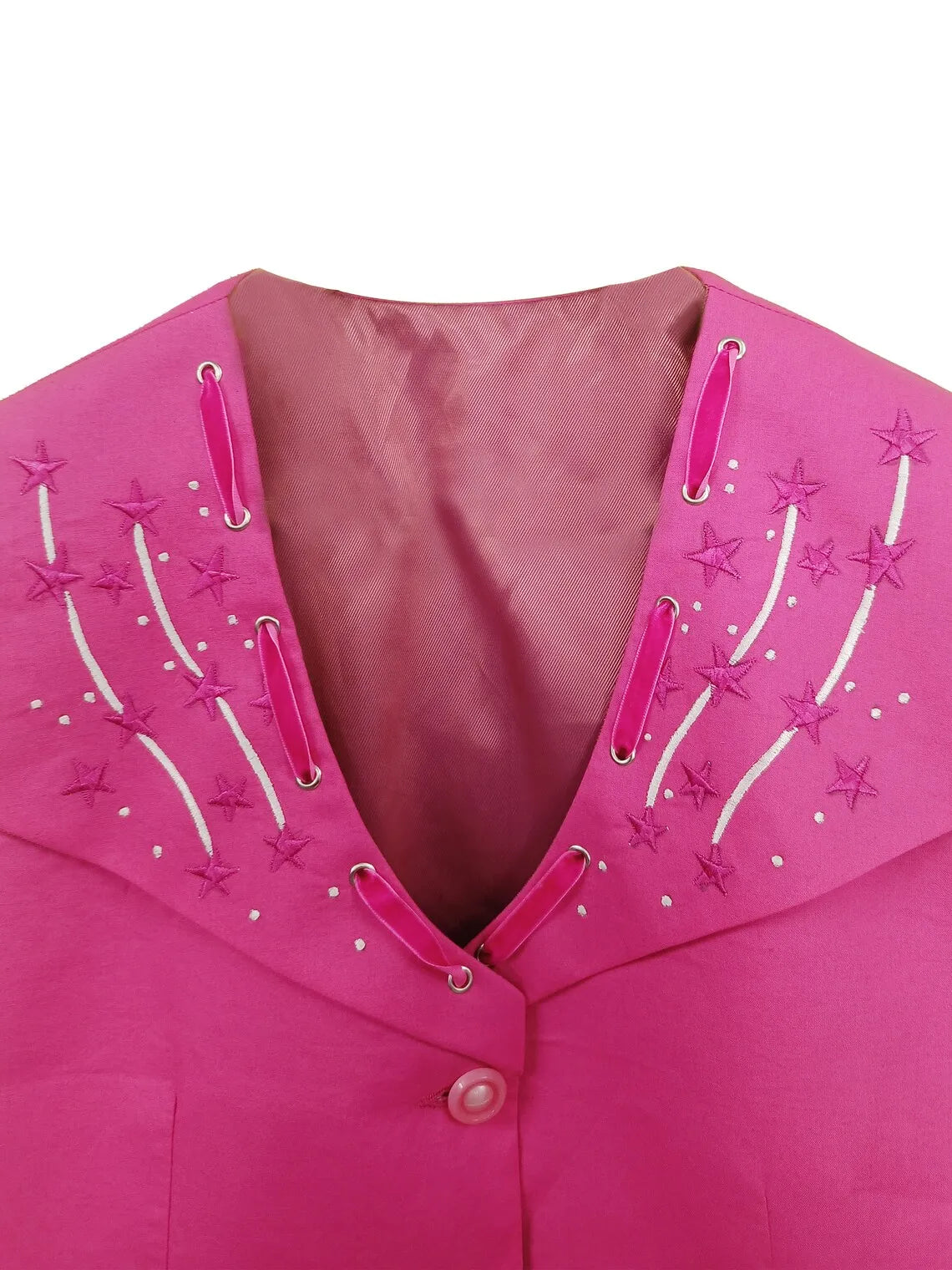 Margot Robbie Barbie Pink Vest (Inspired Style)