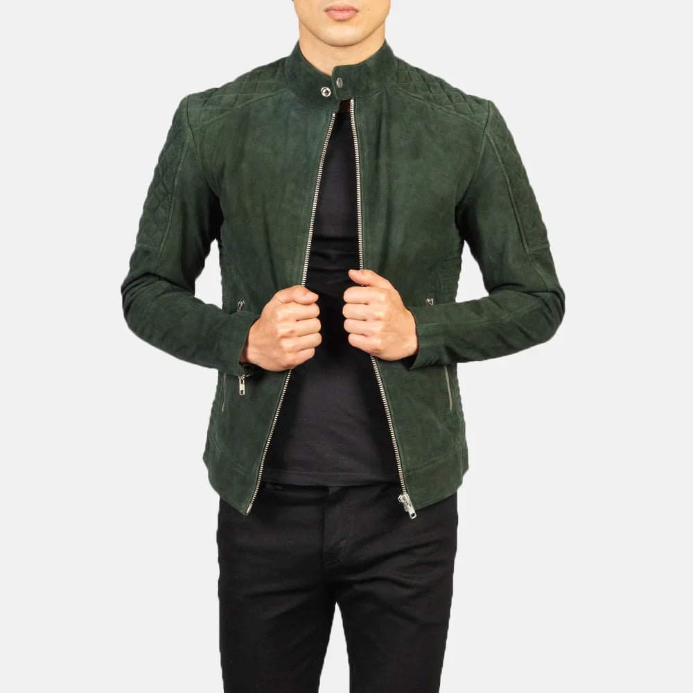 Custom Sarah Dutton Suede Jacket