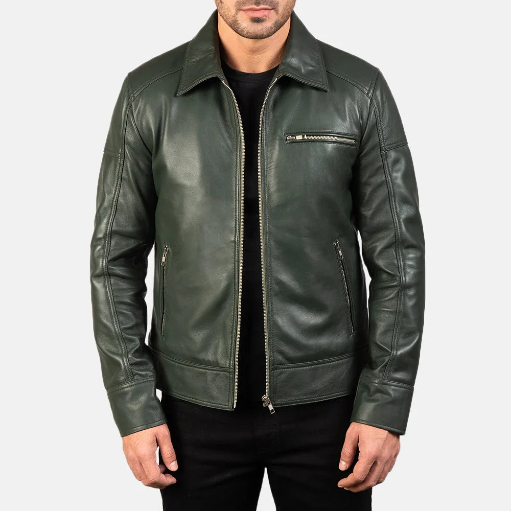 Custom Michael Yonka Leather Jacket