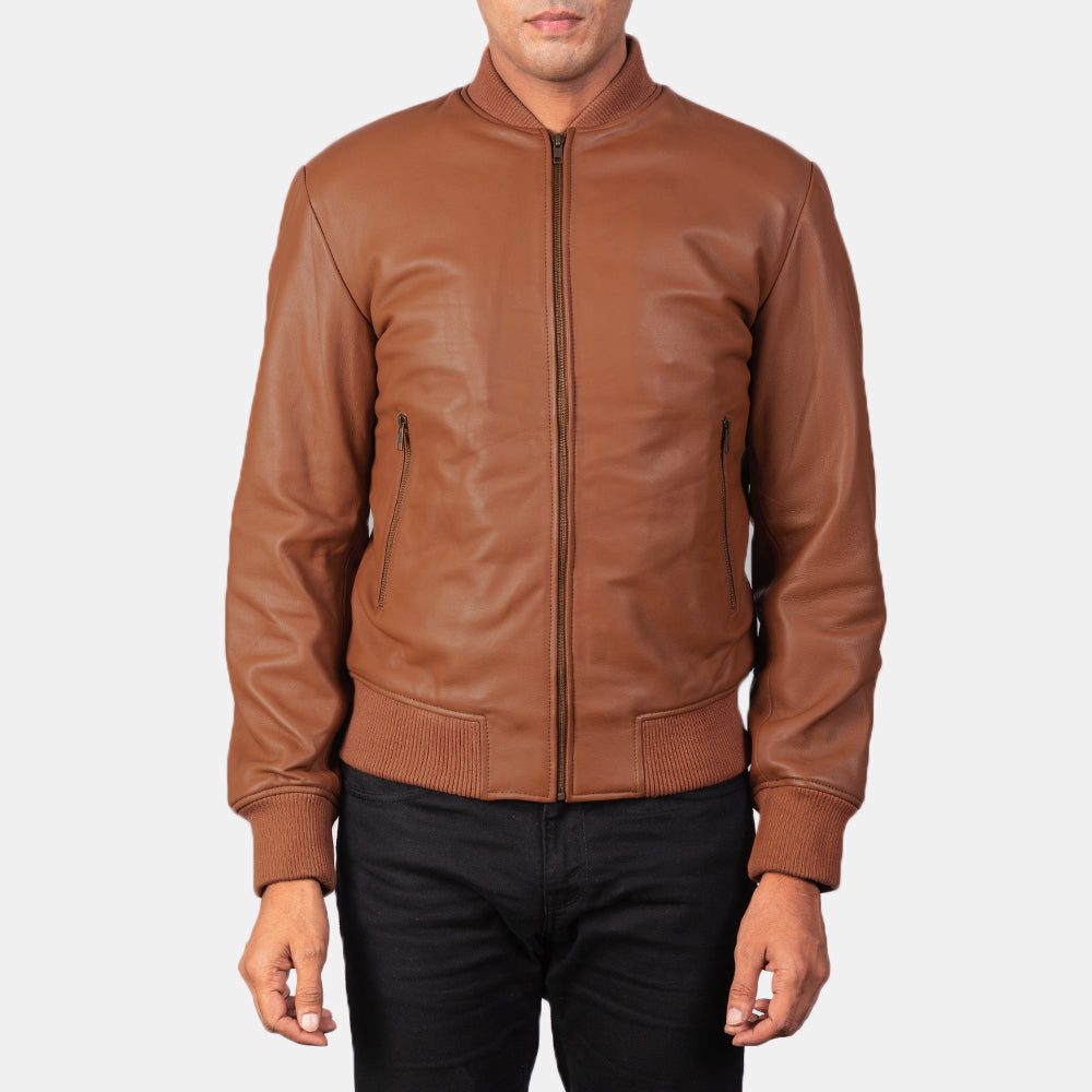 Custom Ed Murphy Leather Jacket