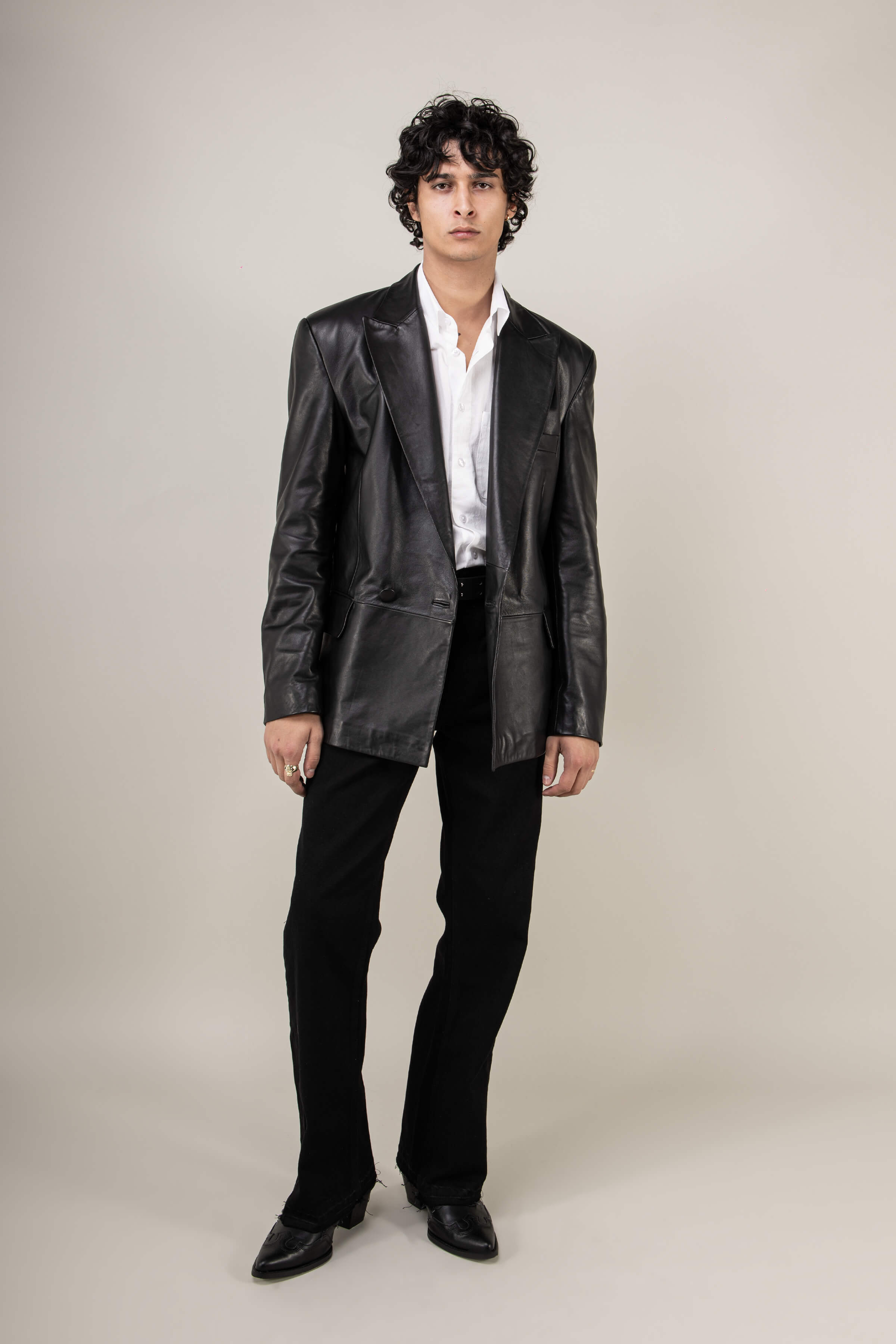 Grand Peak Leather Blazer (Man)